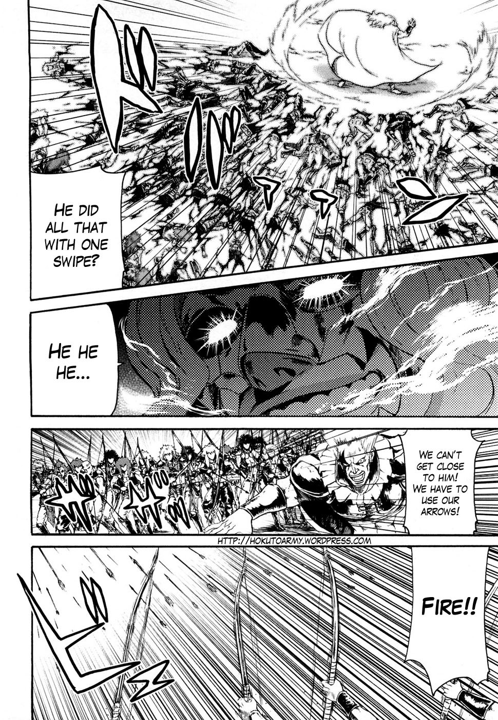 Soukoku no Garou - Hokuto no Ken Rei Gaiden Chapter 33 page 5 - Chapter 33: The Wild Bird Dances