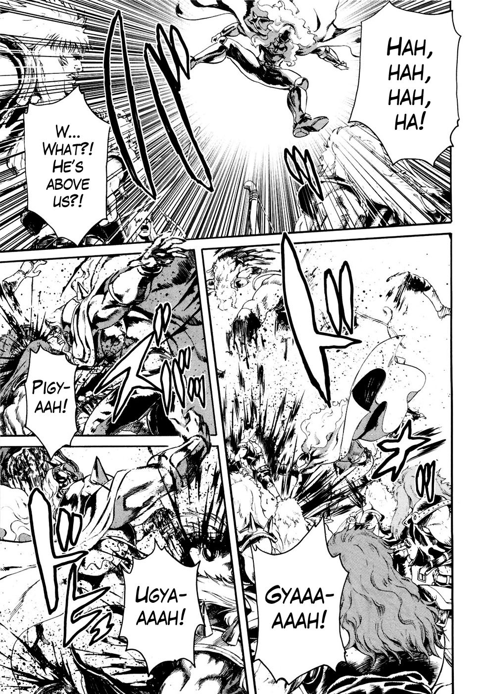 Soukoku no Garou - Hokuto no Ken Rei Gaiden Chapter 33 page 8 - Chapter 33: The Wild Bird Dances