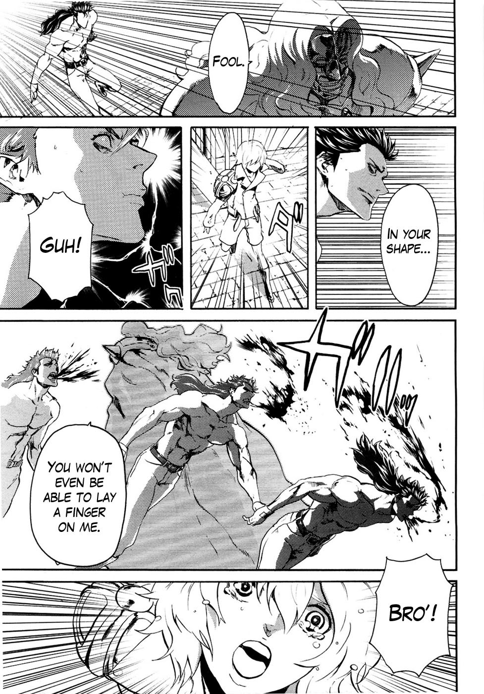Soukoku no Garou - Hokuto no Ken Rei Gaiden Chapter 34 page 11 - Chapter 34: Scars