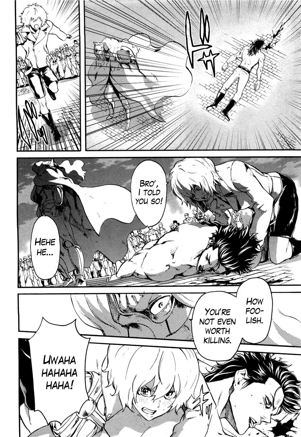 Soukoku no Garou - Hokuto no Ken Rei Gaiden Chapter 34 page 12 - Chapter 34: Scars