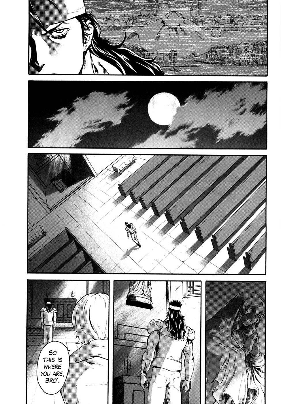 Soukoku no Garou - Hokuto no Ken Rei Gaiden Chapter 34 page 13 - Chapter 34: Scars