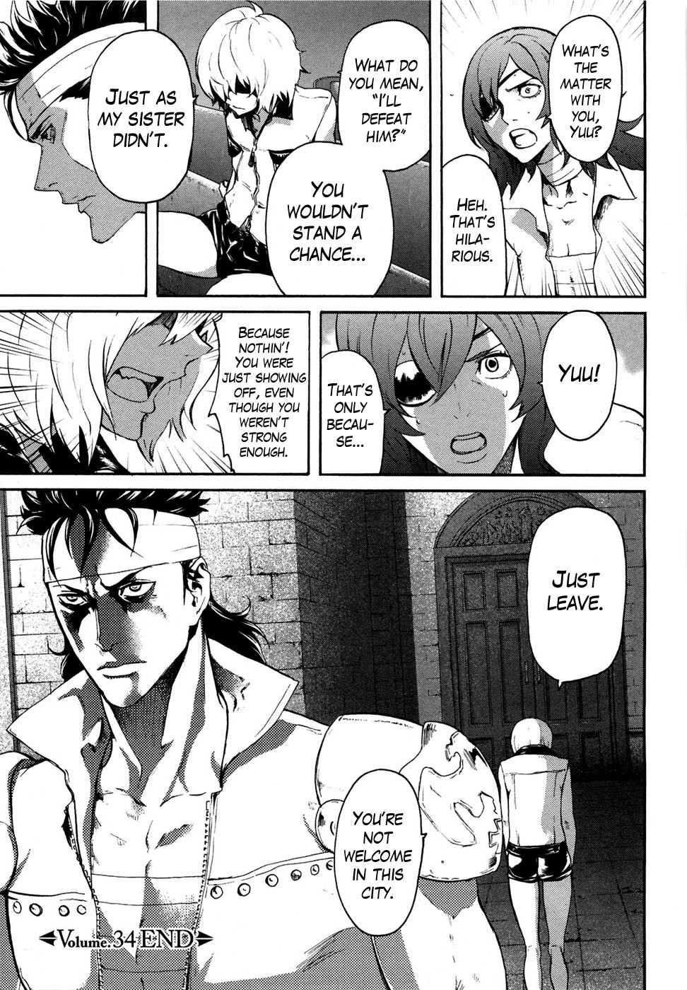 Soukoku no Garou - Hokuto no Ken Rei Gaiden Chapter 34 page 19 - Chapter 34: Scars