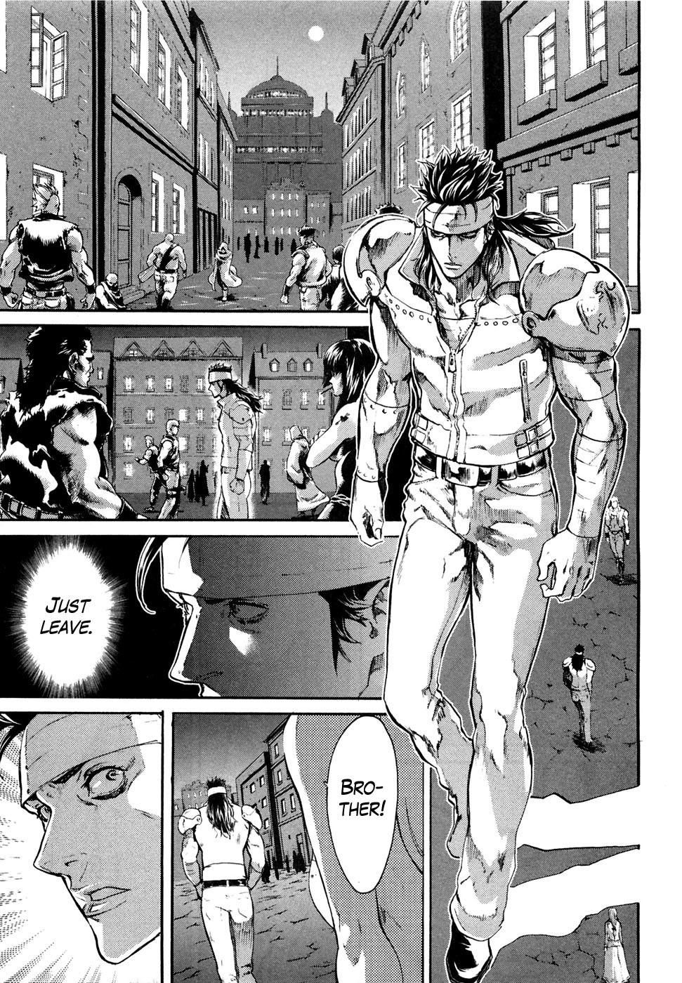 Soukoku no Garou - Hokuto no Ken Rei Gaiden Chapter 35 page 1 - Chapter 35: A Woman's Heart