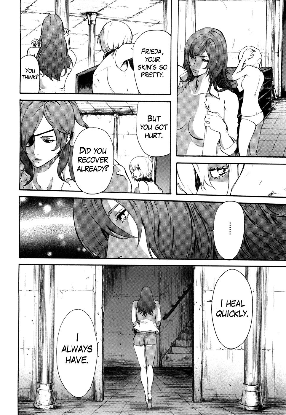 Soukoku no Garou - Hokuto no Ken Rei Gaiden Chapter 35 page 12 - Chapter 35: A Woman's Heart