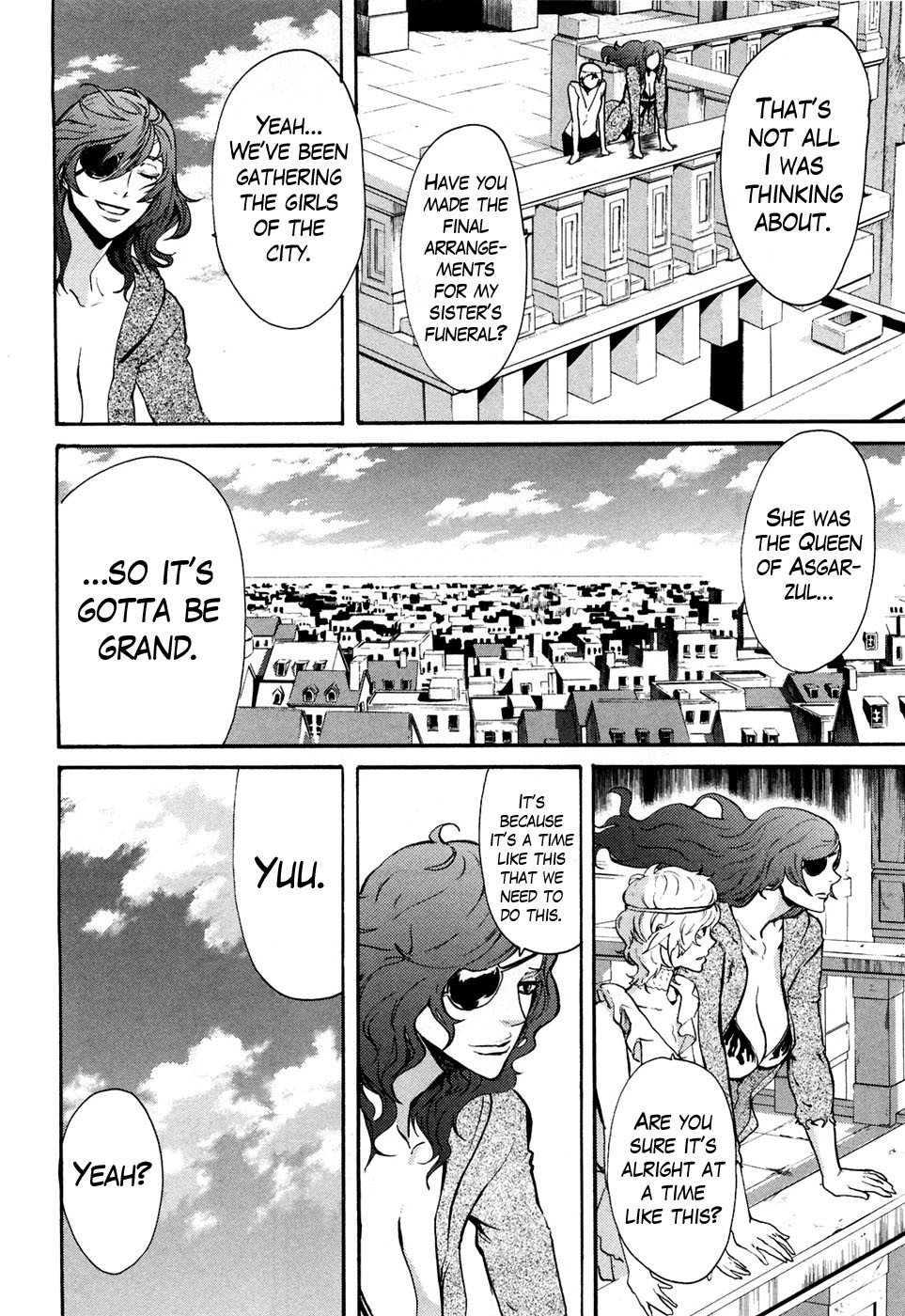 Soukoku no Garou - Hokuto no Ken Rei Gaiden Chapter 36 page 13 - Chapter 36: Disturbance Again