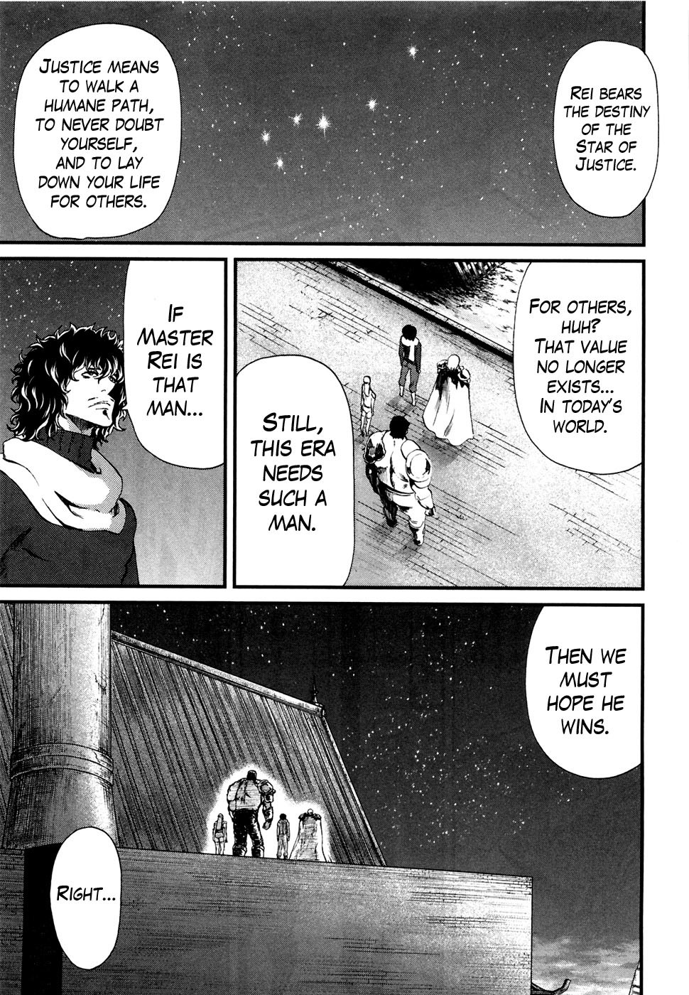 Soukoku no Garou - Hokuto no Ken Rei Gaiden Chapter 36 page 9 - Chapter 36: Disturbance Again