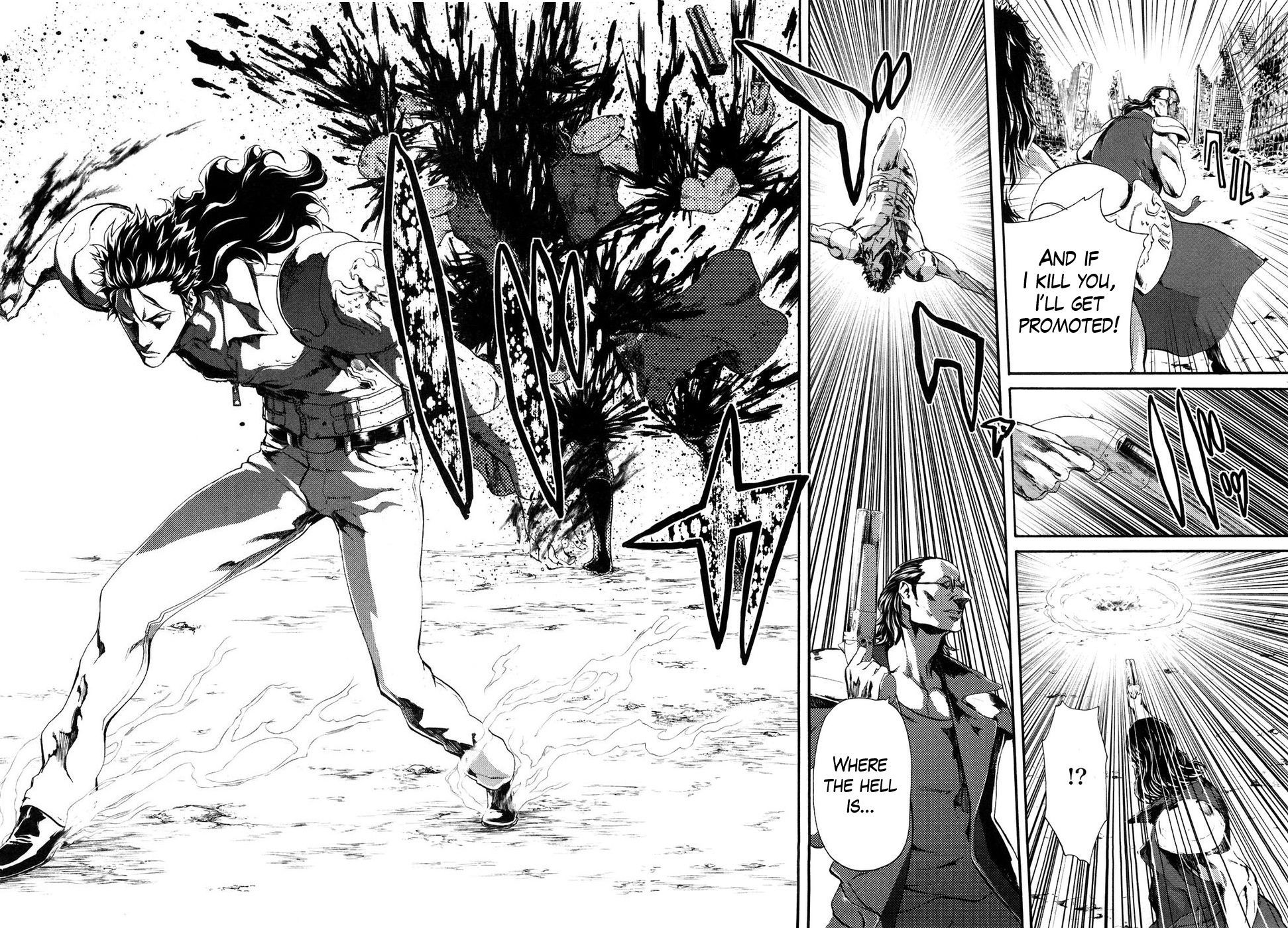Soukoku no Garou - Hokuto no Ken Rei Gaiden Chapter 37 page 18 - Chapter 37: Those in Conflict