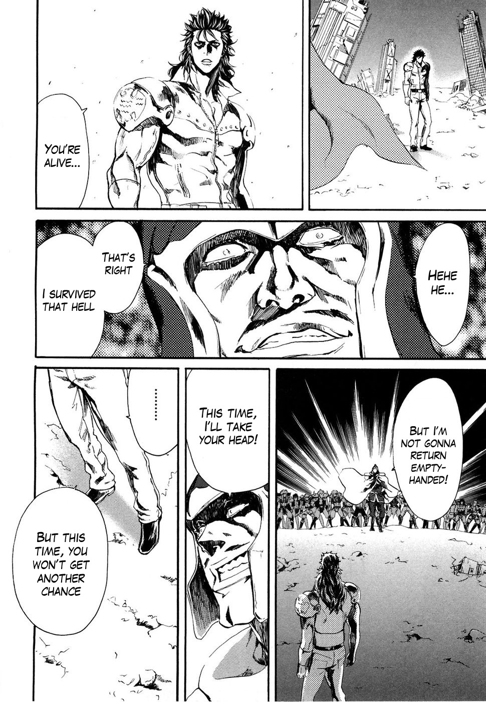 Soukoku no Garou - Hokuto no Ken Rei Gaiden Chapter 39 page 2 - Chapter 39: Second Advent of the Beast