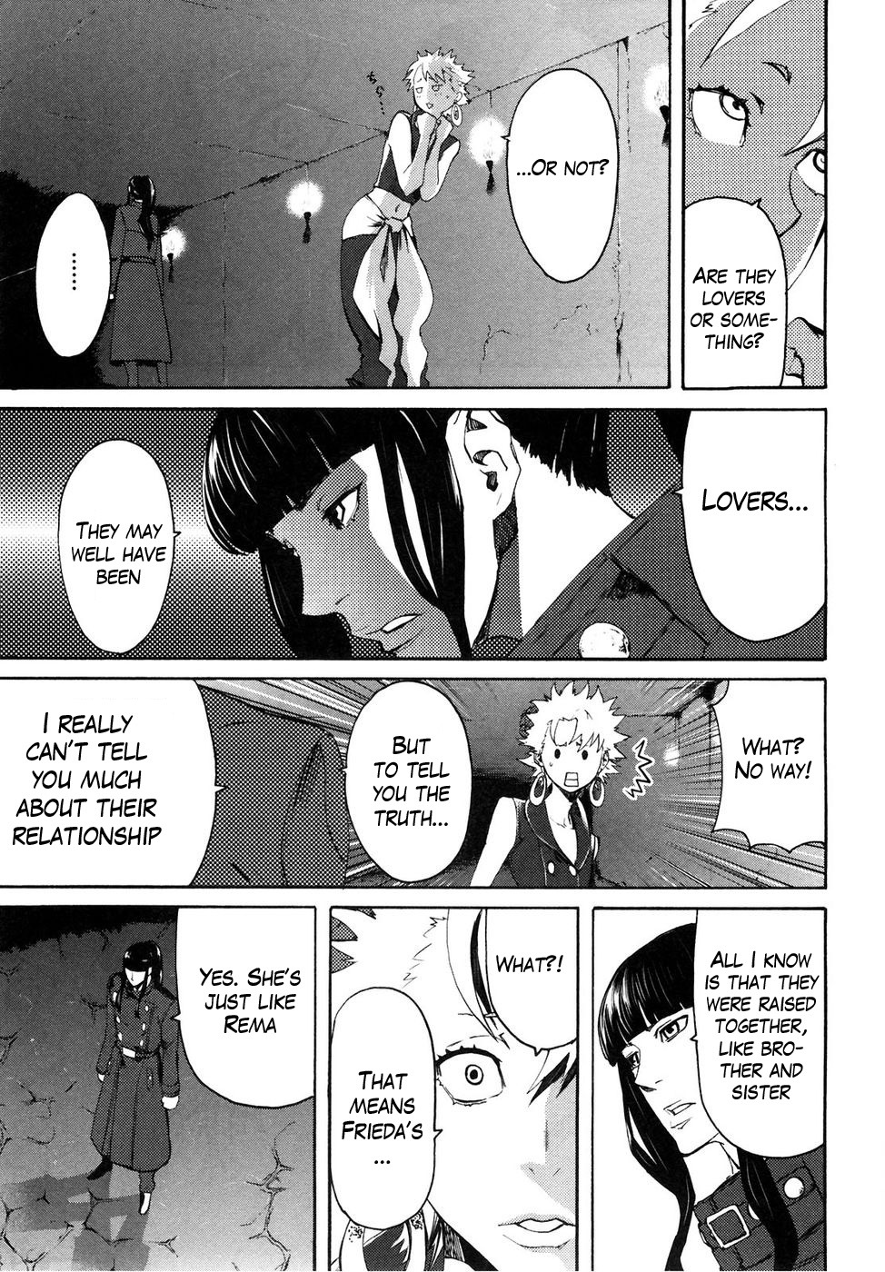 Soukoku no Garou - Hokuto no Ken Rei Gaiden Chapter 40 page 11 - Chapter 40: Course of the Strategy