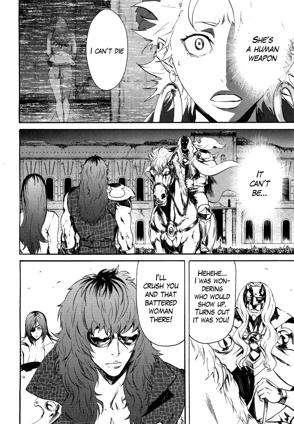 Soukoku no Garou - Hokuto no Ken Rei Gaiden Chapter 40 page 12 - Chapter 40: Course of the Strategy
