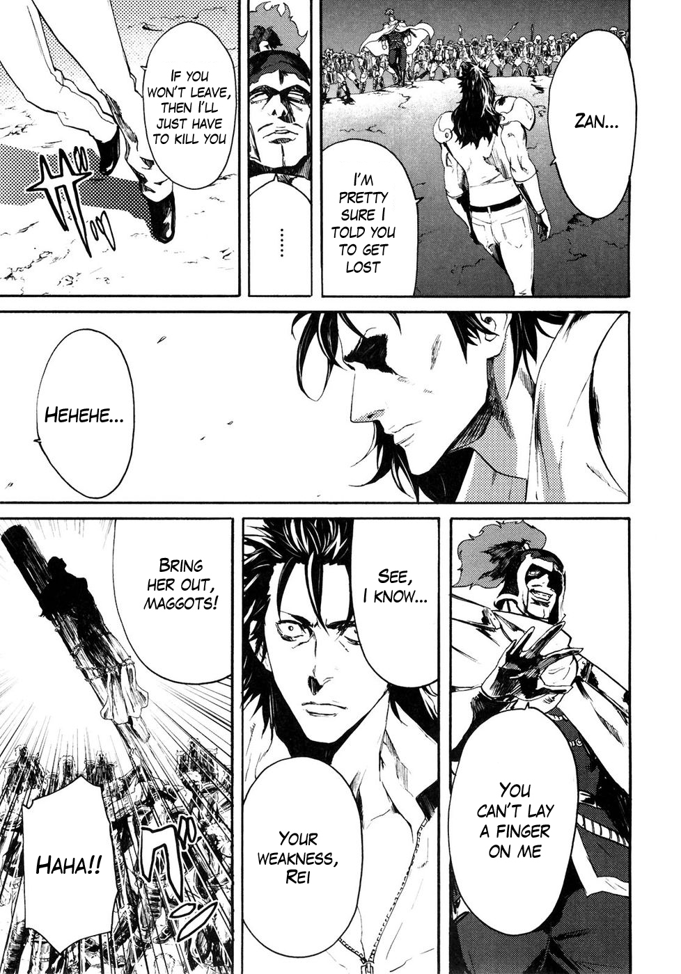 Soukoku no Garou - Hokuto no Ken Rei Gaiden Chapter 40 page 17 - Chapter 40: Course of the Strategy