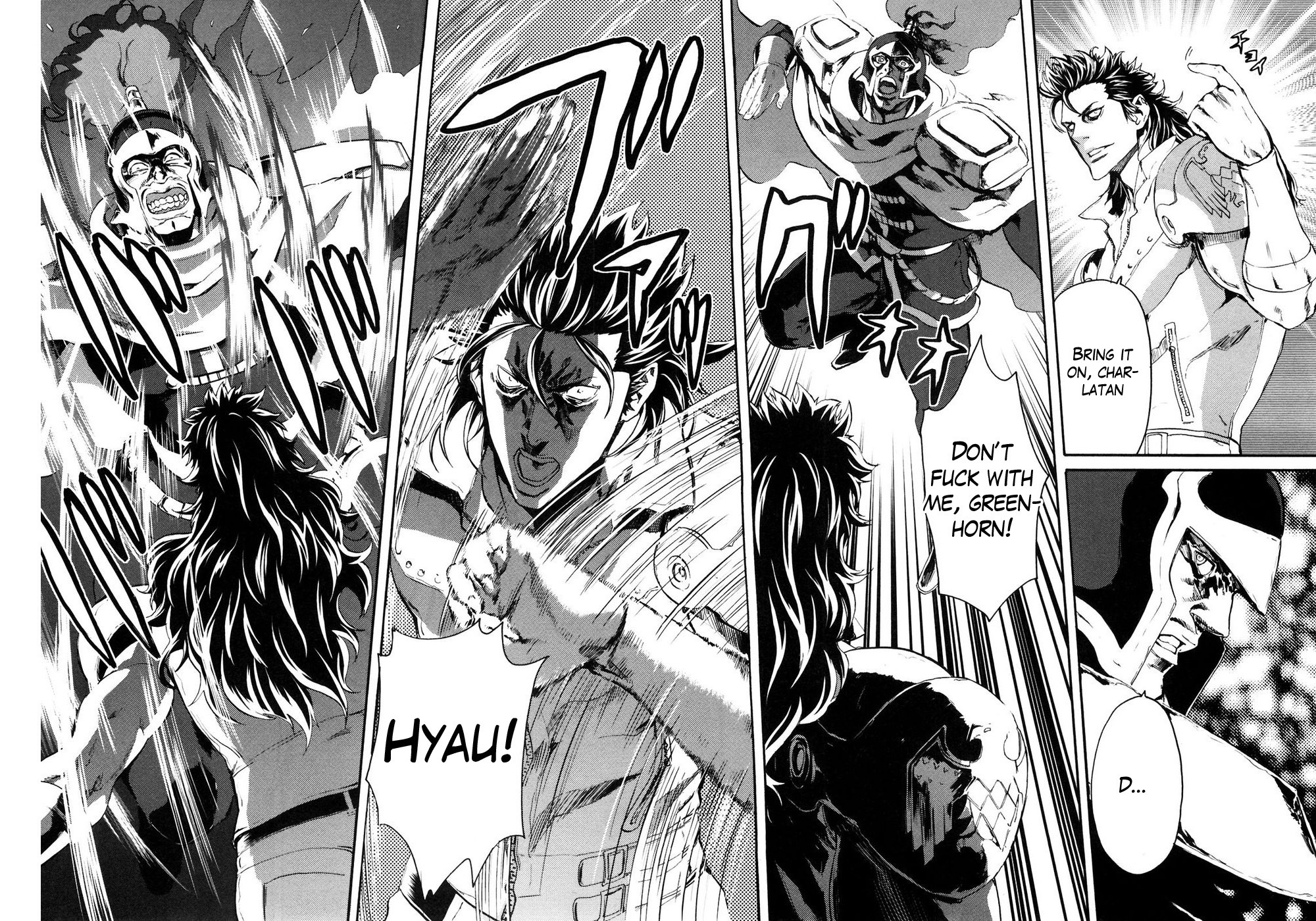 Soukoku no Garou - Hokuto no Ken Rei Gaiden Chapter 41 page 11 - Chapter 41: Sworn Friends
