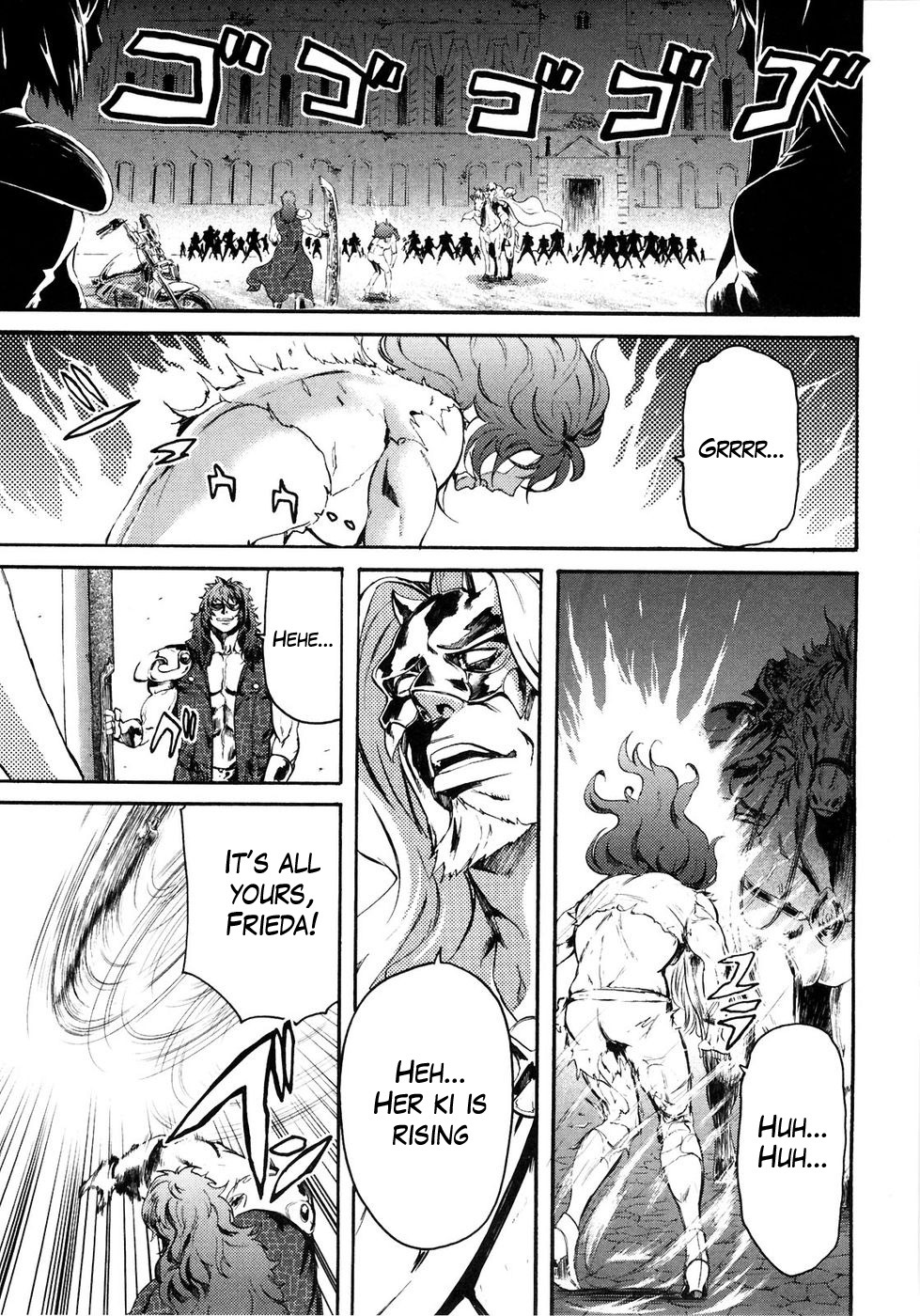 Soukoku no Garou - Hokuto no Ken Rei Gaiden Chapter 41 page 14 - Chapter 41: Sworn Friends