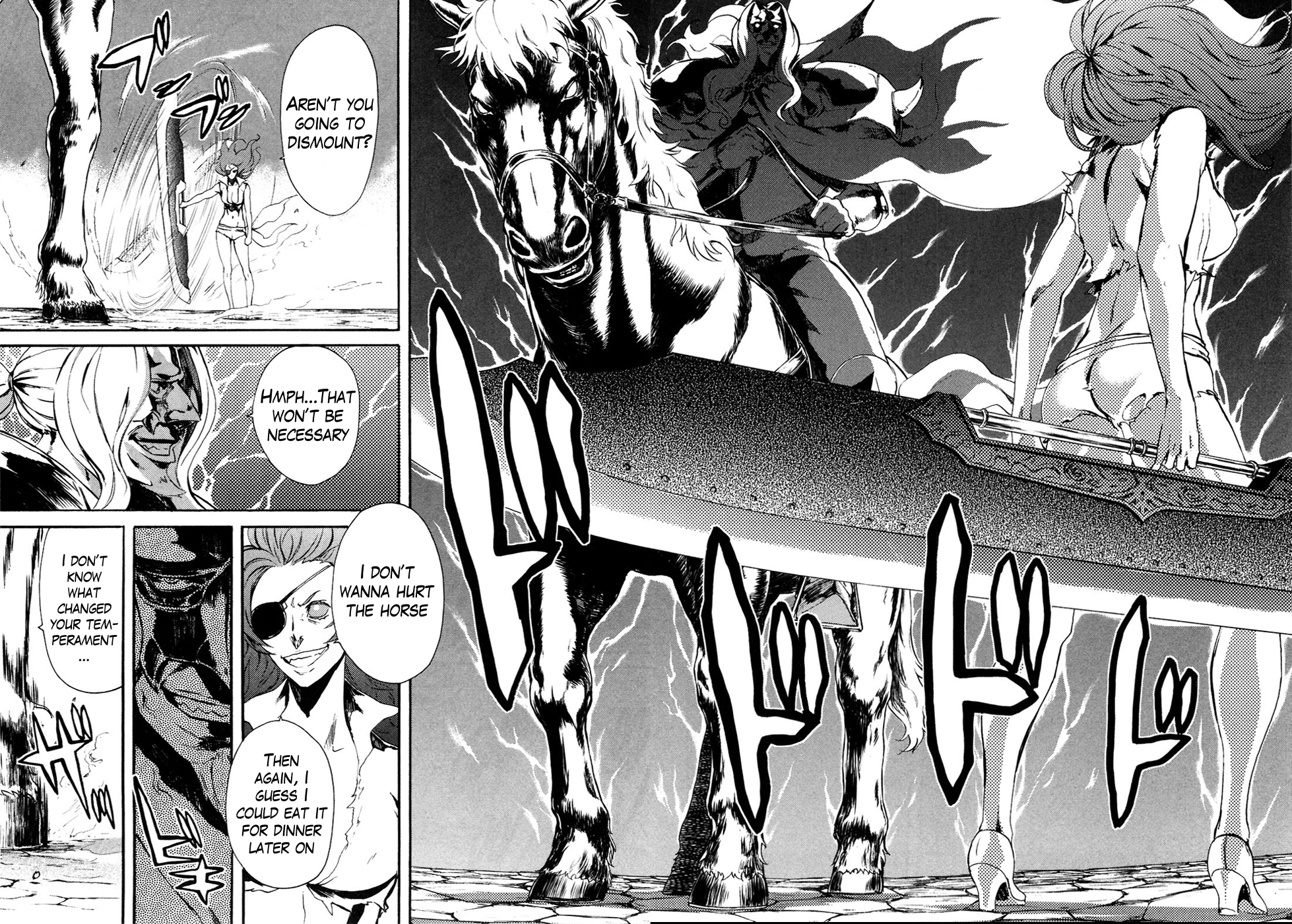 Soukoku no Garou - Hokuto no Ken Rei Gaiden Chapter 42 page 11 - Chapter 42: The Demon and the Beast