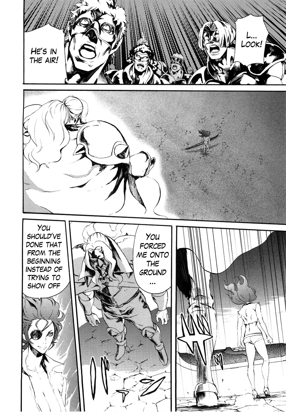 Soukoku no Garou - Hokuto no Ken Rei Gaiden Chapter 42 page 15 - Chapter 42: The Demon and the Beast