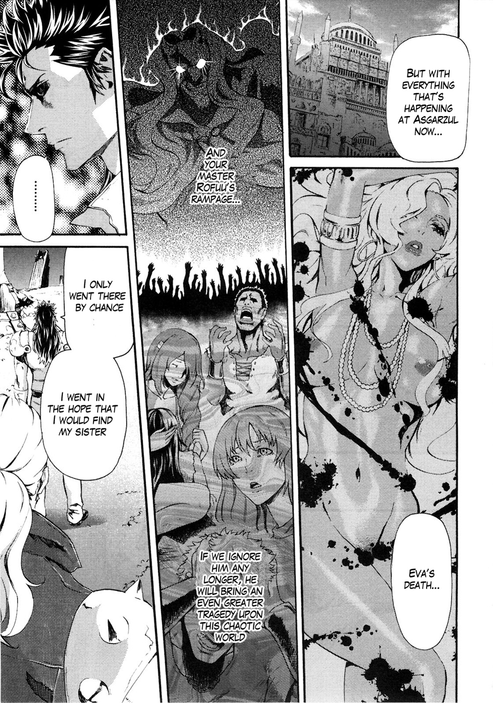 Soukoku no Garou - Hokuto no Ken Rei Gaiden Chapter 42 page 6 - Chapter 42: The Demon and the Beast