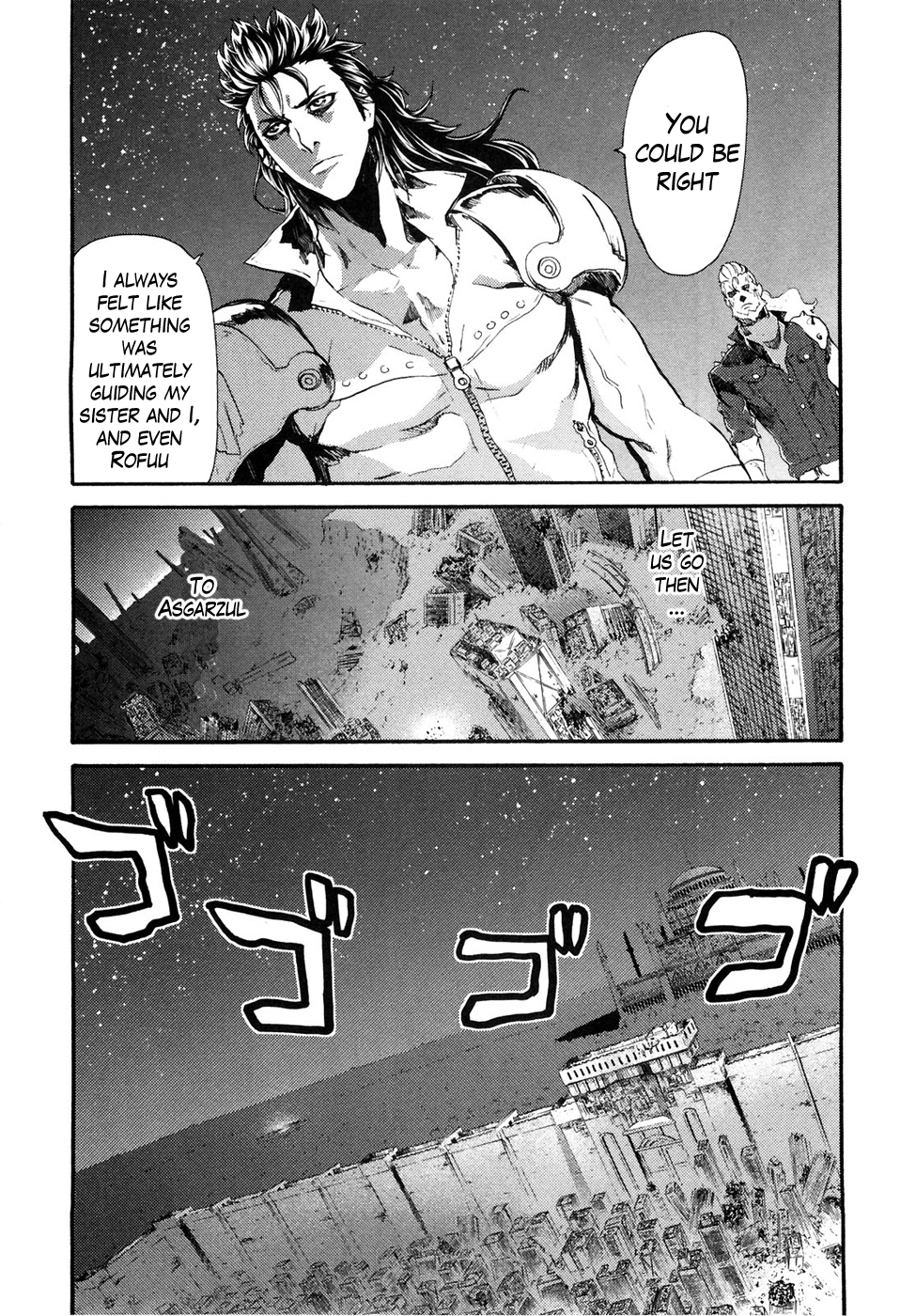 Soukoku no Garou - Hokuto no Ken Rei Gaiden Chapter 42 page 9 - Chapter 42: The Demon and the Beast
