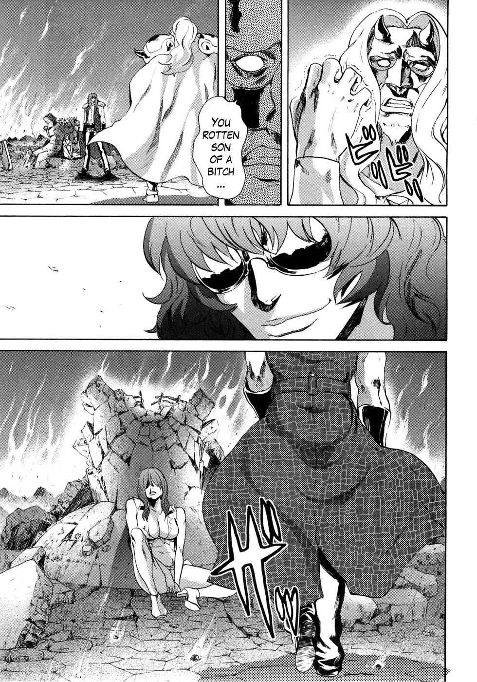 Soukoku no Garou - Hokuto no Ken Rei Gaiden Chapter 43 page 12 - Chapter 43: Melody of the Beasts