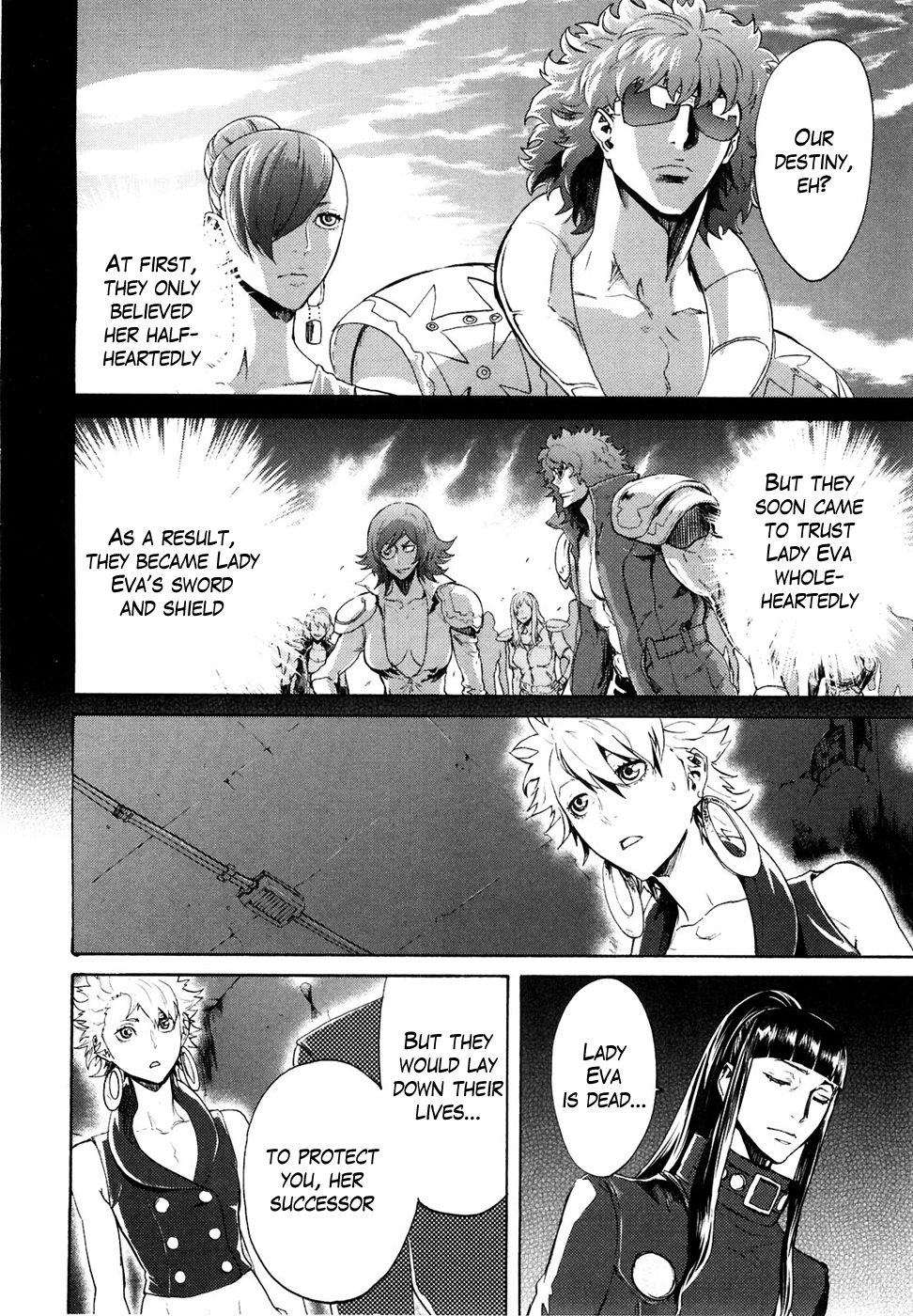 Soukoku no Garou - Hokuto no Ken Rei Gaiden Chapter 44 page 14 - Chapter 44: B.B.
