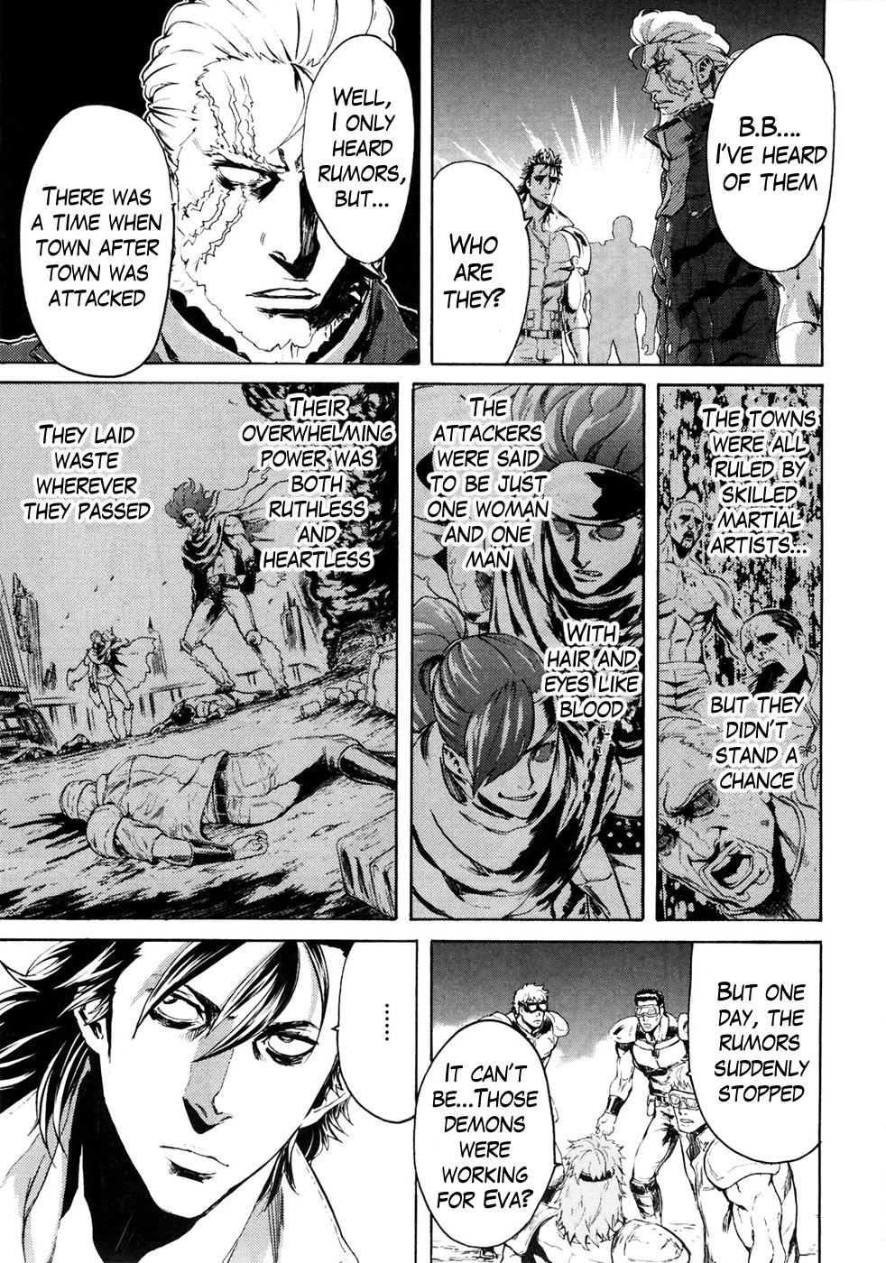 Soukoku no Garou - Hokuto no Ken Rei Gaiden Chapter 44 page 3 - Chapter 44: B.B.