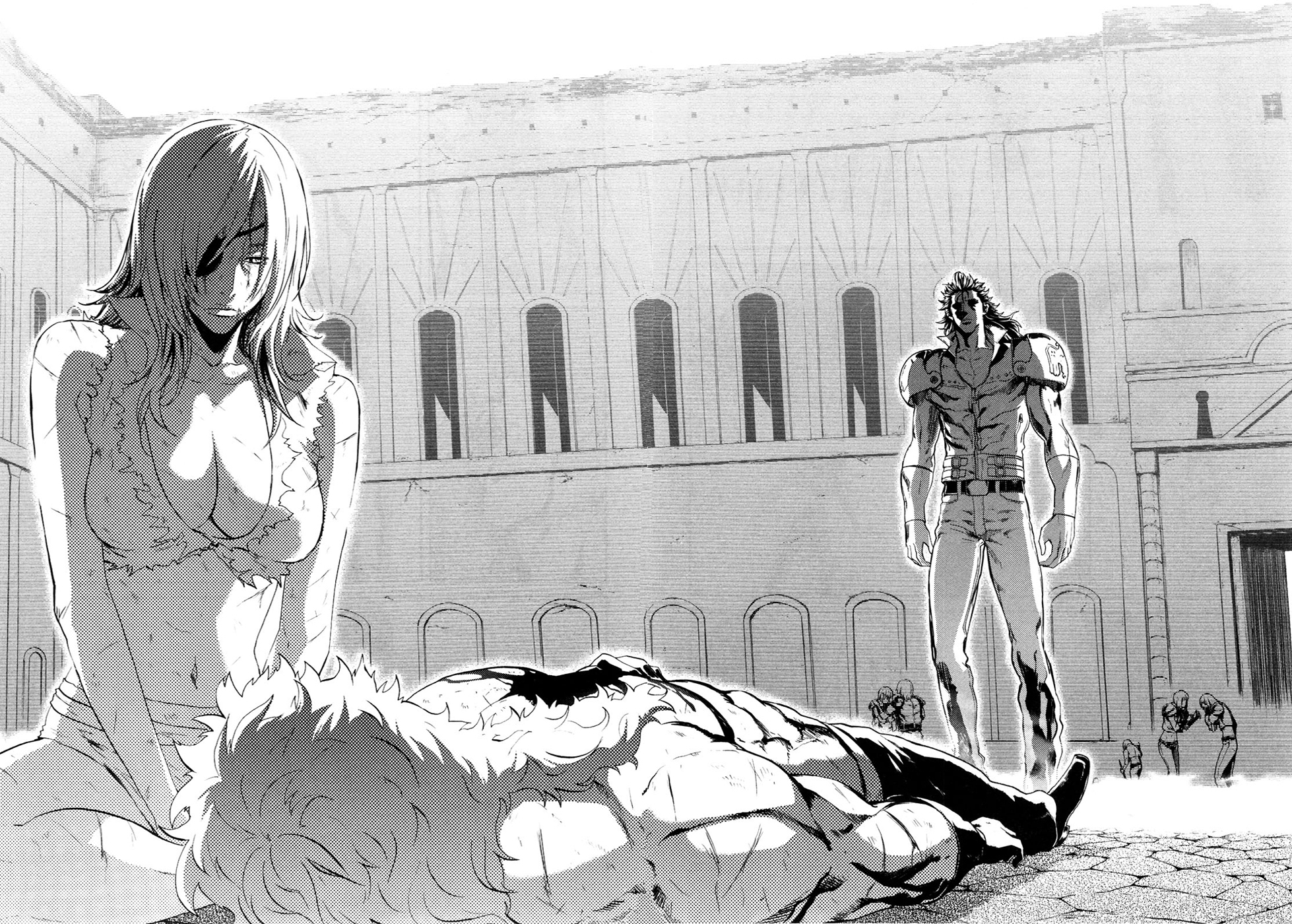 Soukoku no Garou - Hokuto no Ken Rei Gaiden Chapter 45 page 14 - Chapter 45: An Example