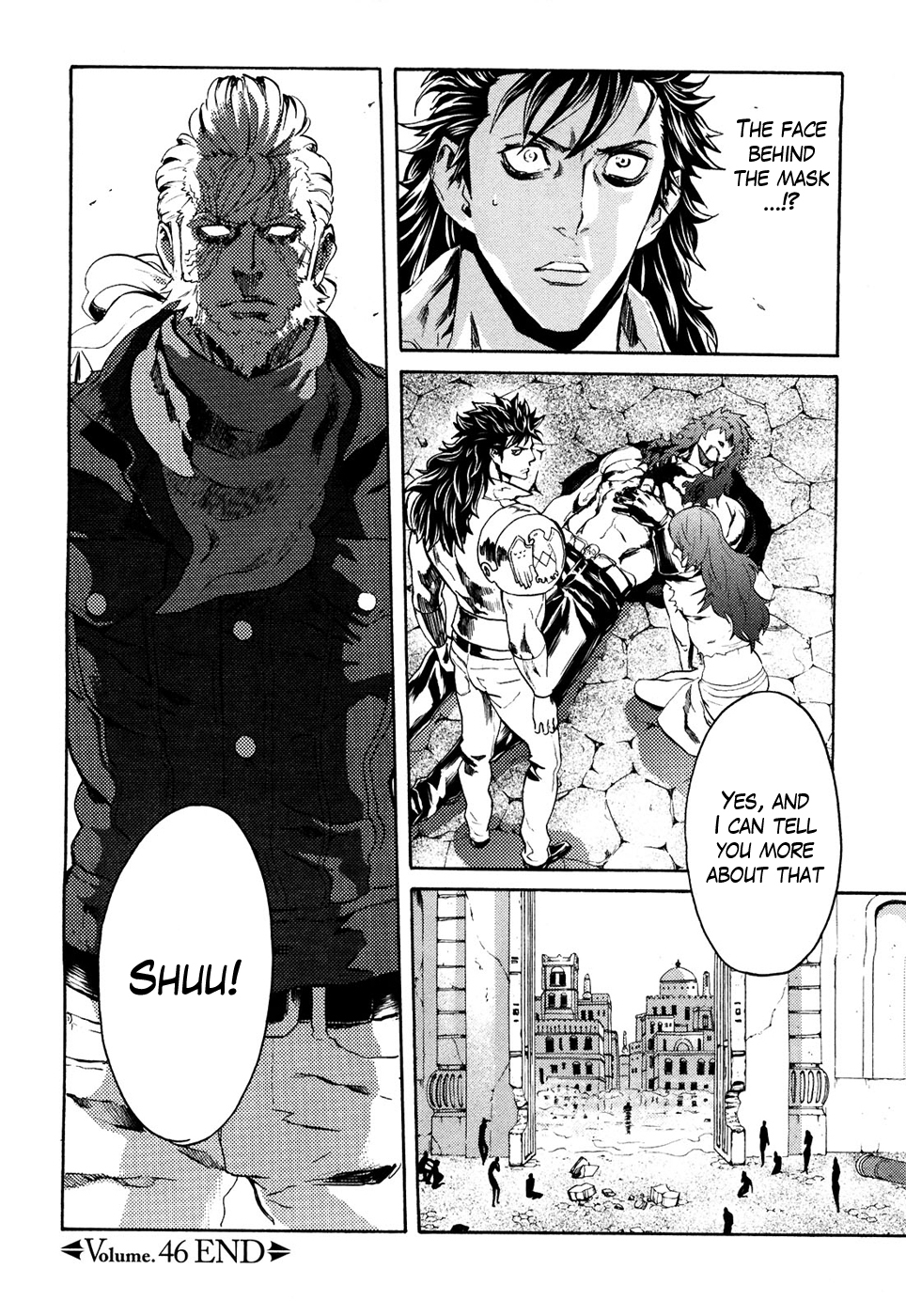 Soukoku no Garou - Hokuto no Ken Rei Gaiden Chapter 46 page 22 - Chapter 46: The Face Behind the Mask