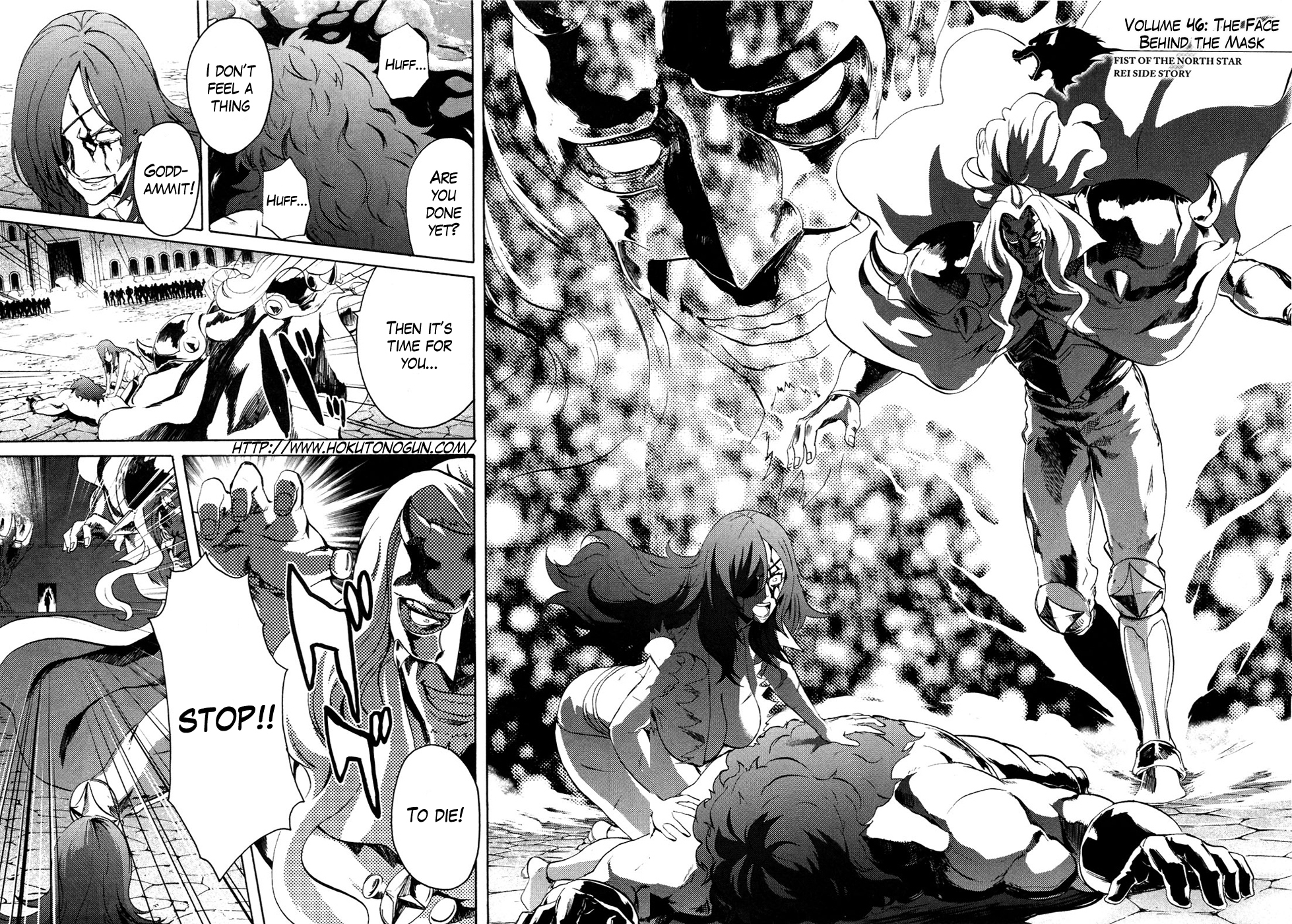 Soukoku no Garou - Hokuto no Ken Rei Gaiden Chapter 46 page 8 - Chapter 46: The Face Behind the Mask