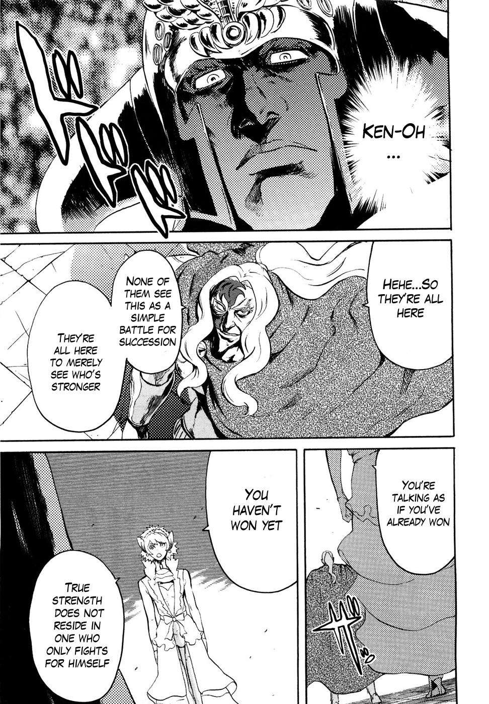 Soukoku no Garou - Hokuto no Ken Rei Gaiden Chapter 48 page 11 - Chapter 48: To the Battlefield