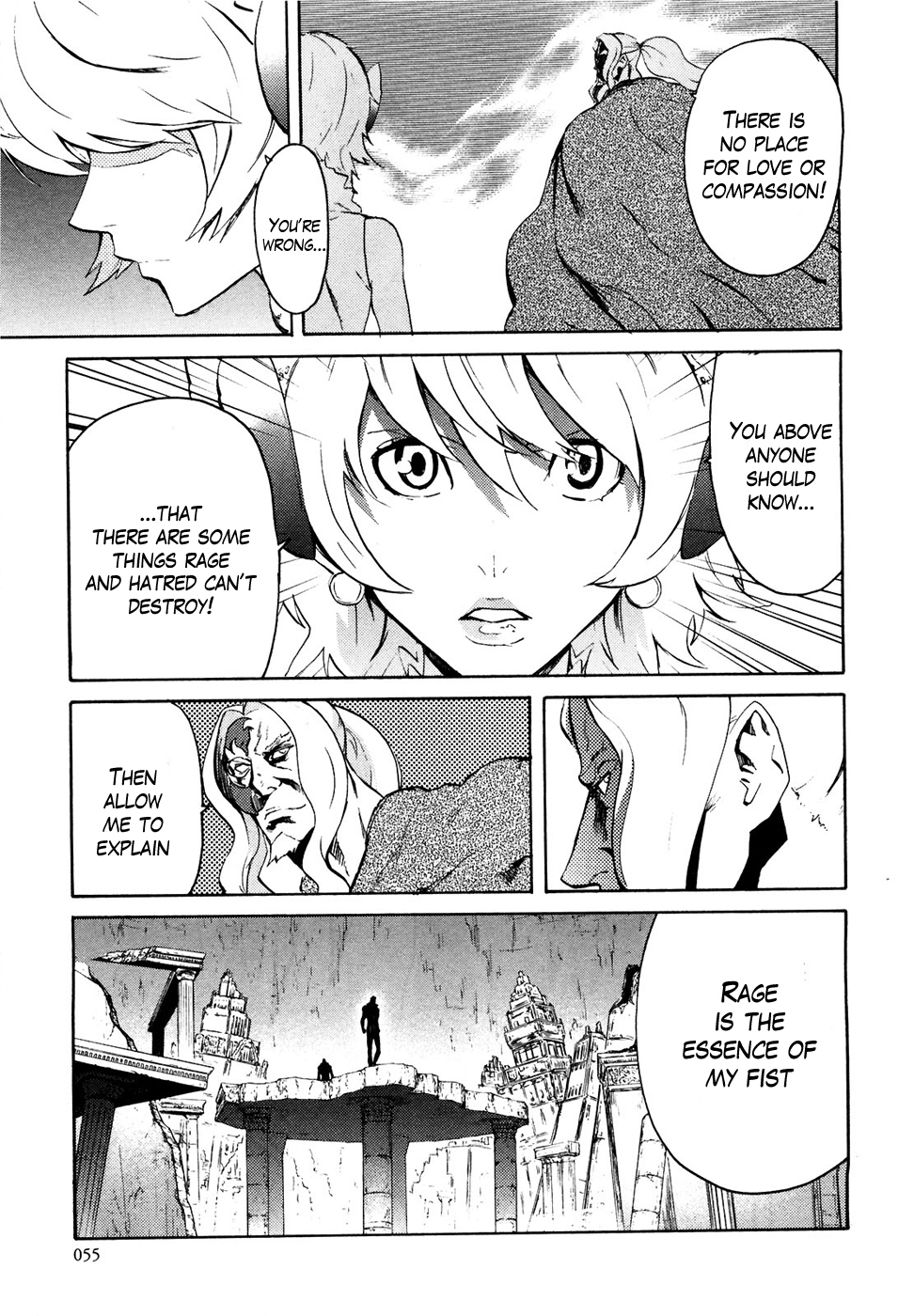 Soukoku no Garou - Hokuto no Ken Rei Gaiden Chapter 48 page 13 - Chapter 48: To the Battlefield
