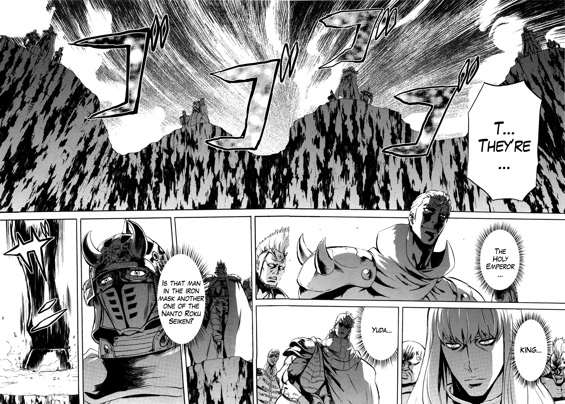 Soukoku no Garou - Hokuto no Ken Rei Gaiden Chapter 48 page 9 - Chapter 48: To the Battlefield