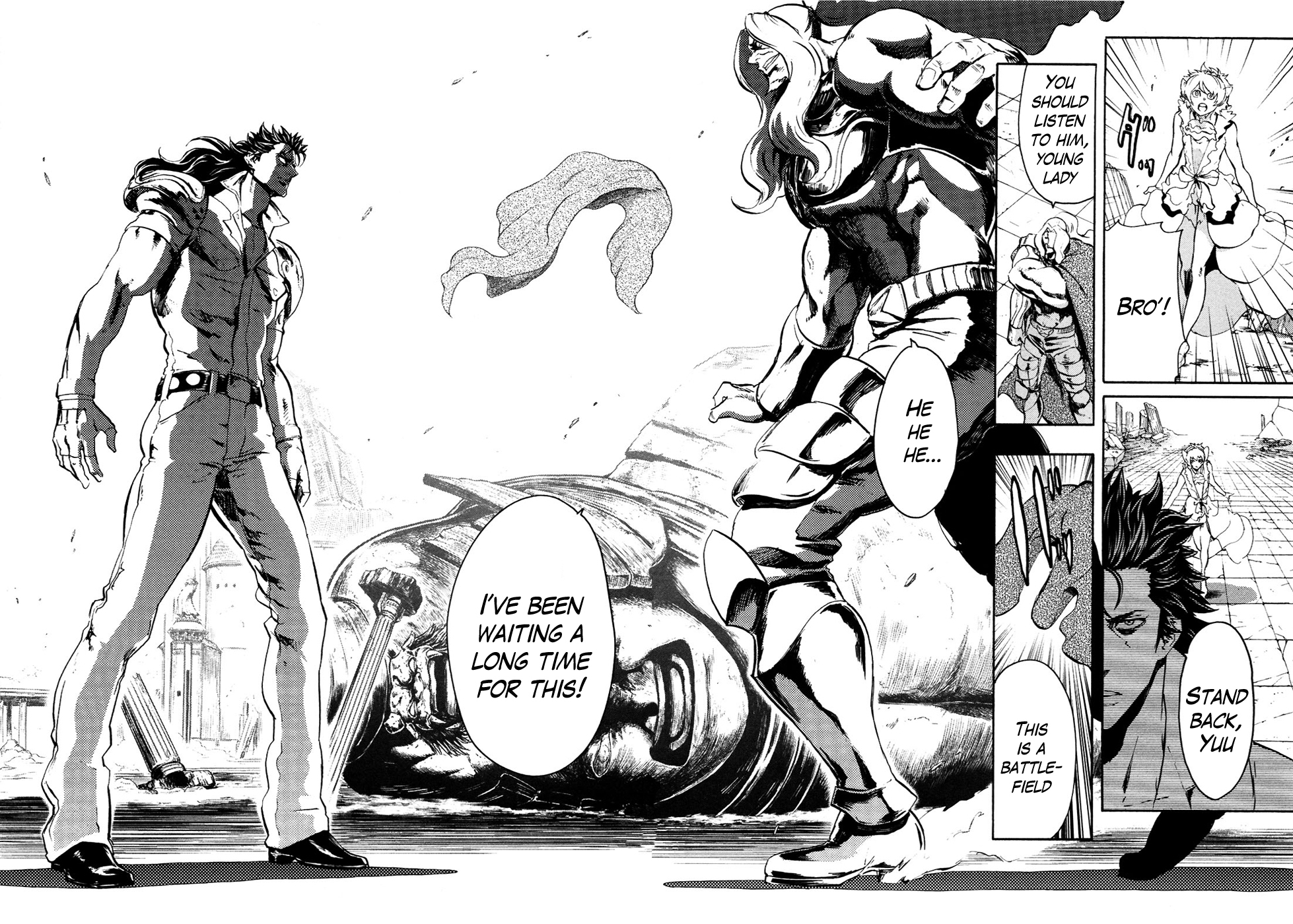 Soukoku no Garou - Hokuto no Ken Rei Gaiden Chapter 49 page 3 - Chapter 49: The Fate of Suicho Ken