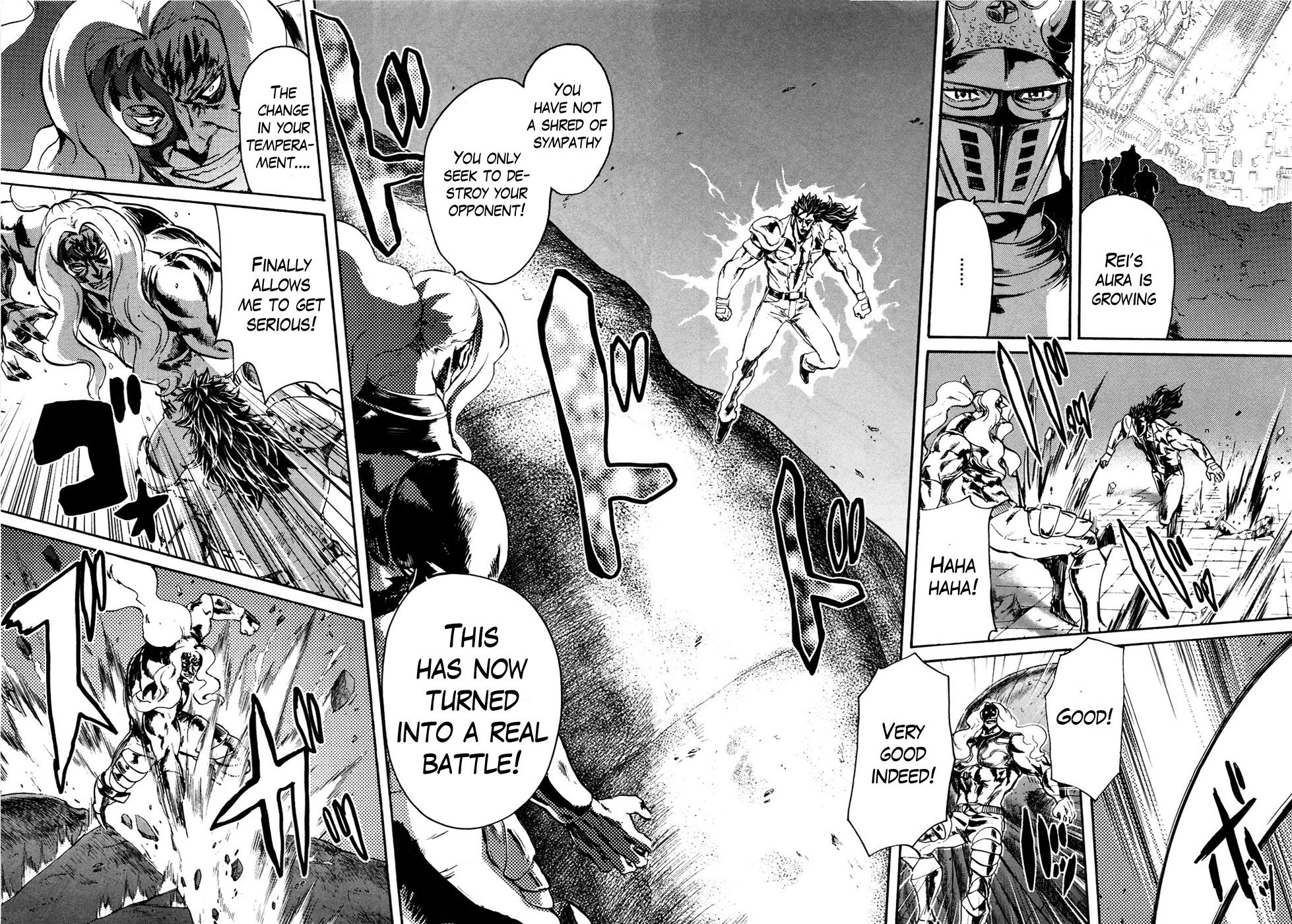 Soukoku no Garou - Hokuto no Ken Rei Gaiden Chapter 50 page 11 - Chapter 50: Ecstasy