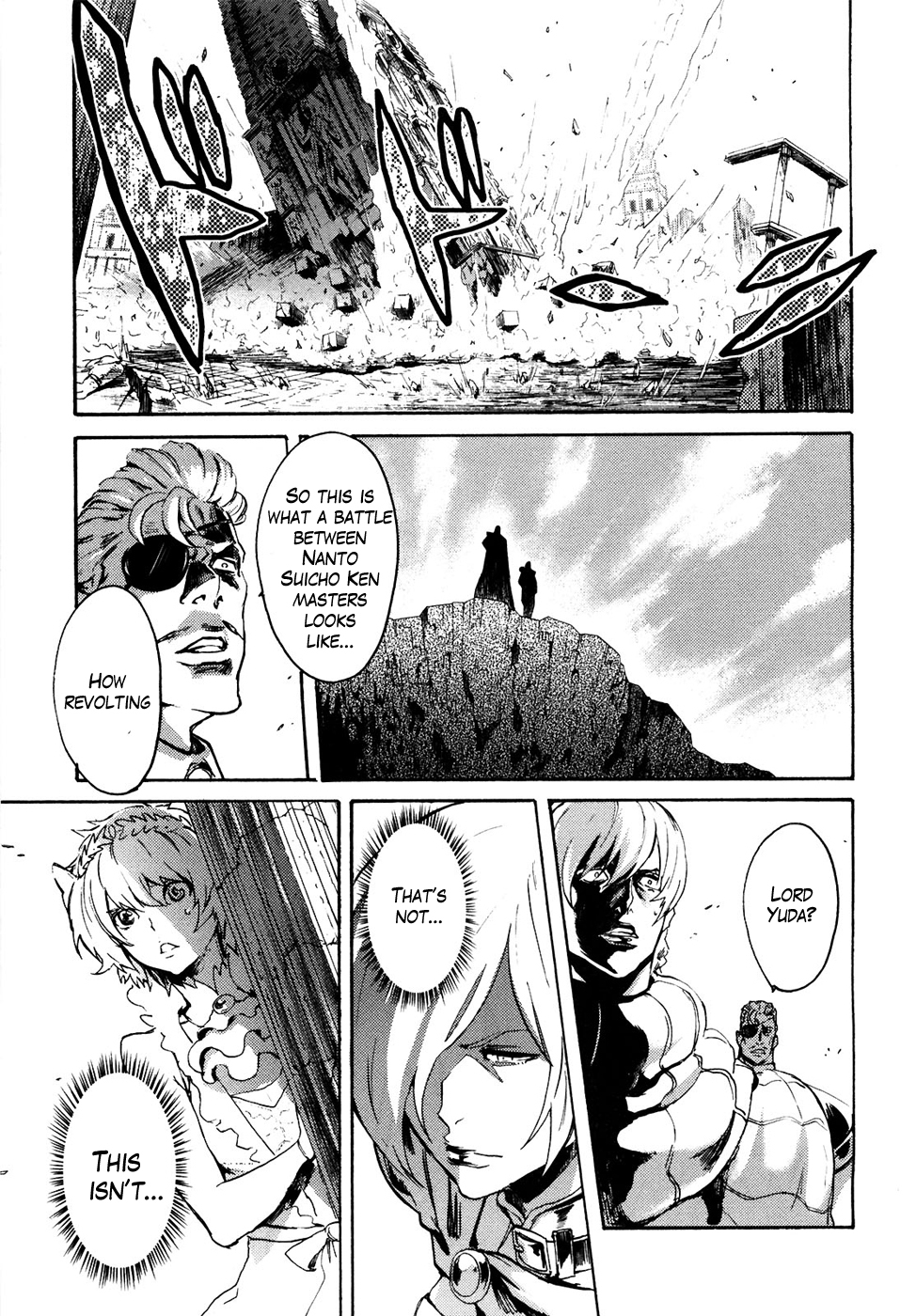 Soukoku no Garou - Hokuto no Ken Rei Gaiden Chapter 50 page 14 - Chapter 50: Ecstasy