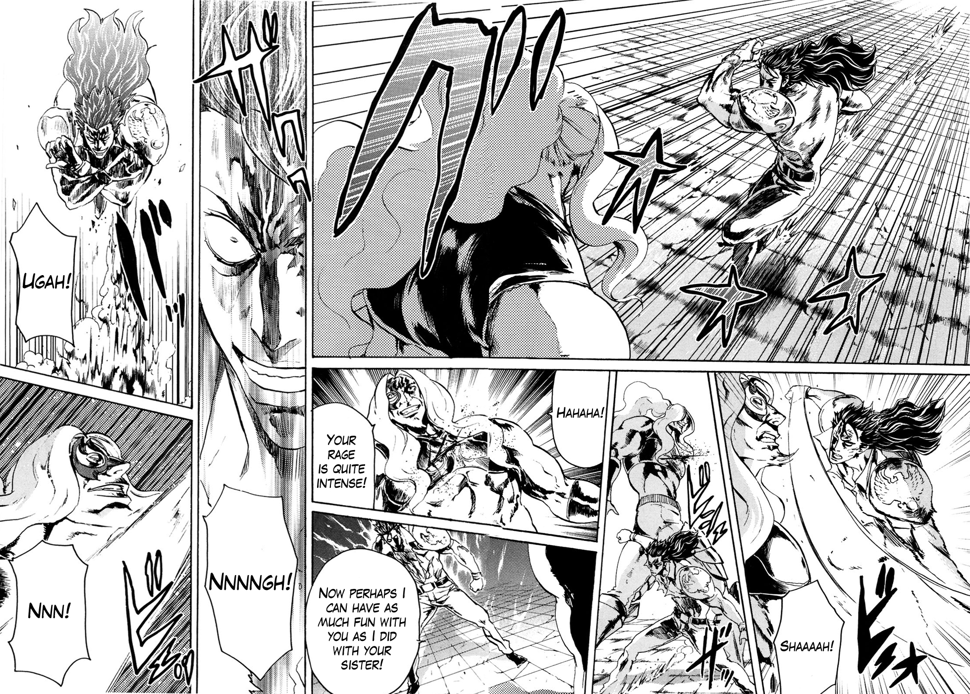 Soukoku no Garou - Hokuto no Ken Rei Gaiden Chapter 50 page 8 - Chapter 50: Ecstasy
