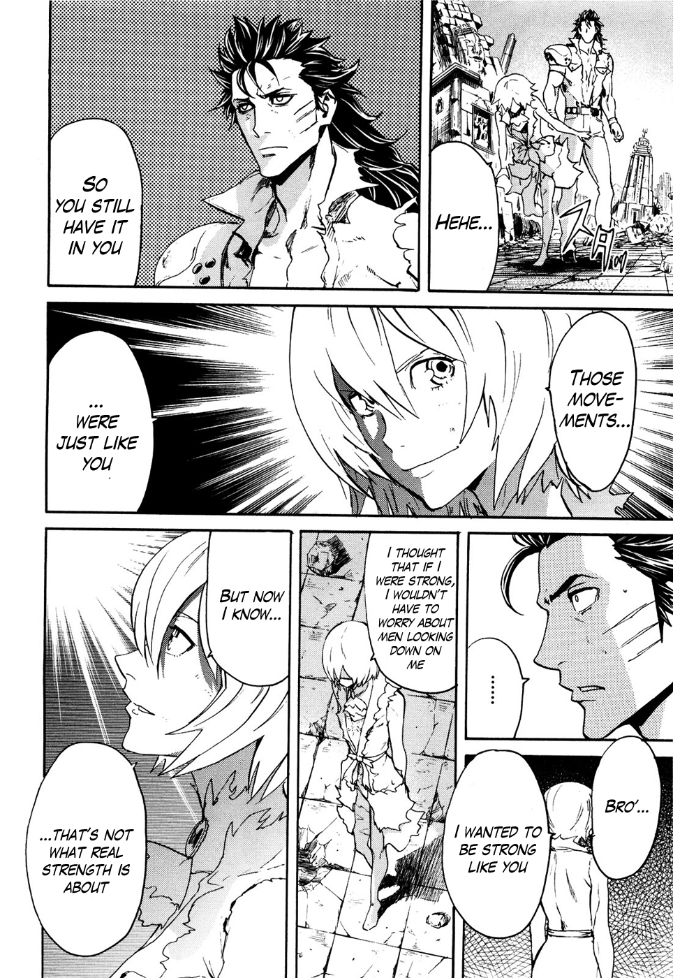 Soukoku no Garou - Hokuto no Ken Rei Gaiden Chapter 51 page 13 - Chapter 51: Under the Star of Fate