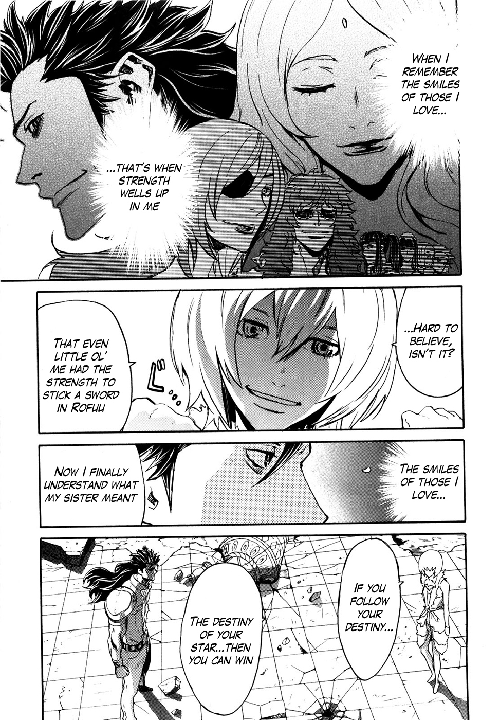 Soukoku no Garou - Hokuto no Ken Rei Gaiden Chapter 51 page 14 - Chapter 51: Under the Star of Fate