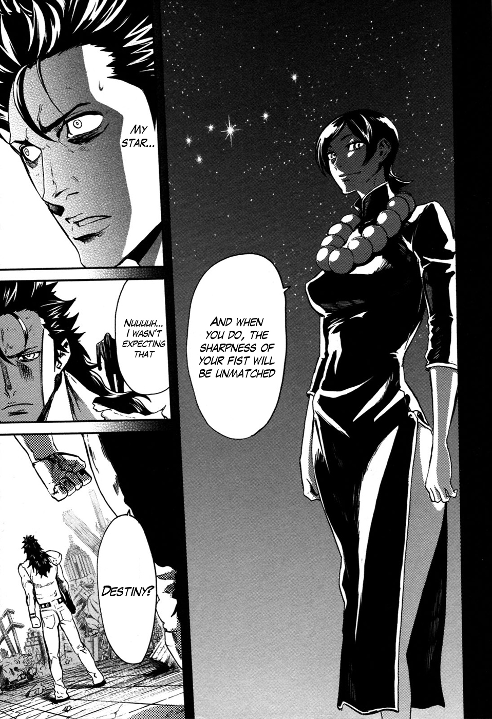 Soukoku no Garou - Hokuto no Ken Rei Gaiden Chapter 51 page 16 - Chapter 51: Under the Star of Fate