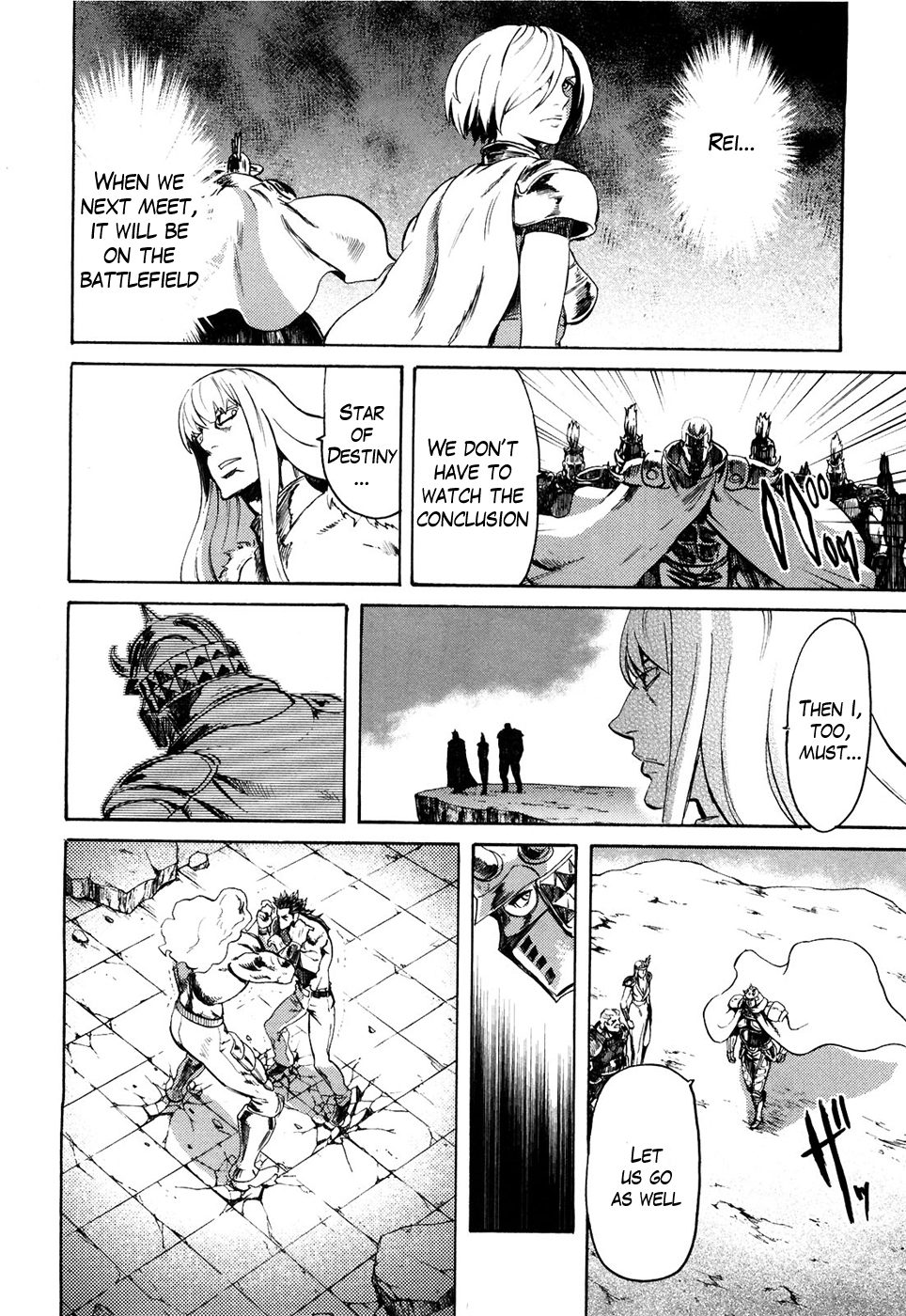 Soukoku no Garou - Hokuto no Ken Rei Gaiden Chapter 53 page 10 - Chapter 53: The Waterfowl That Soars Through Heaven