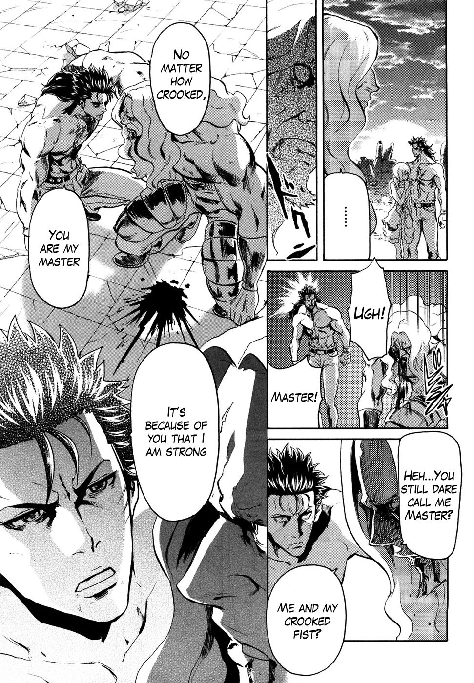 Soukoku no Garou - Hokuto no Ken Rei Gaiden Chapter 54 page 10 - Chapter 54: Again