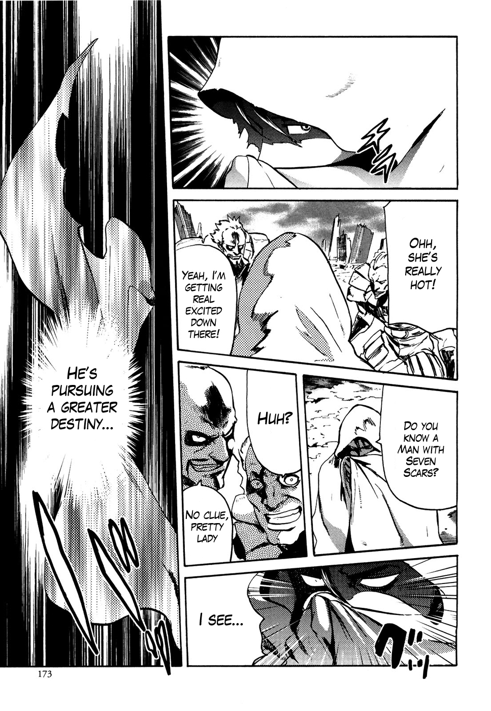 Soukoku no Garou - Hokuto no Ken Rei Gaiden Chapter 54 page 21 - Chapter 54: Again