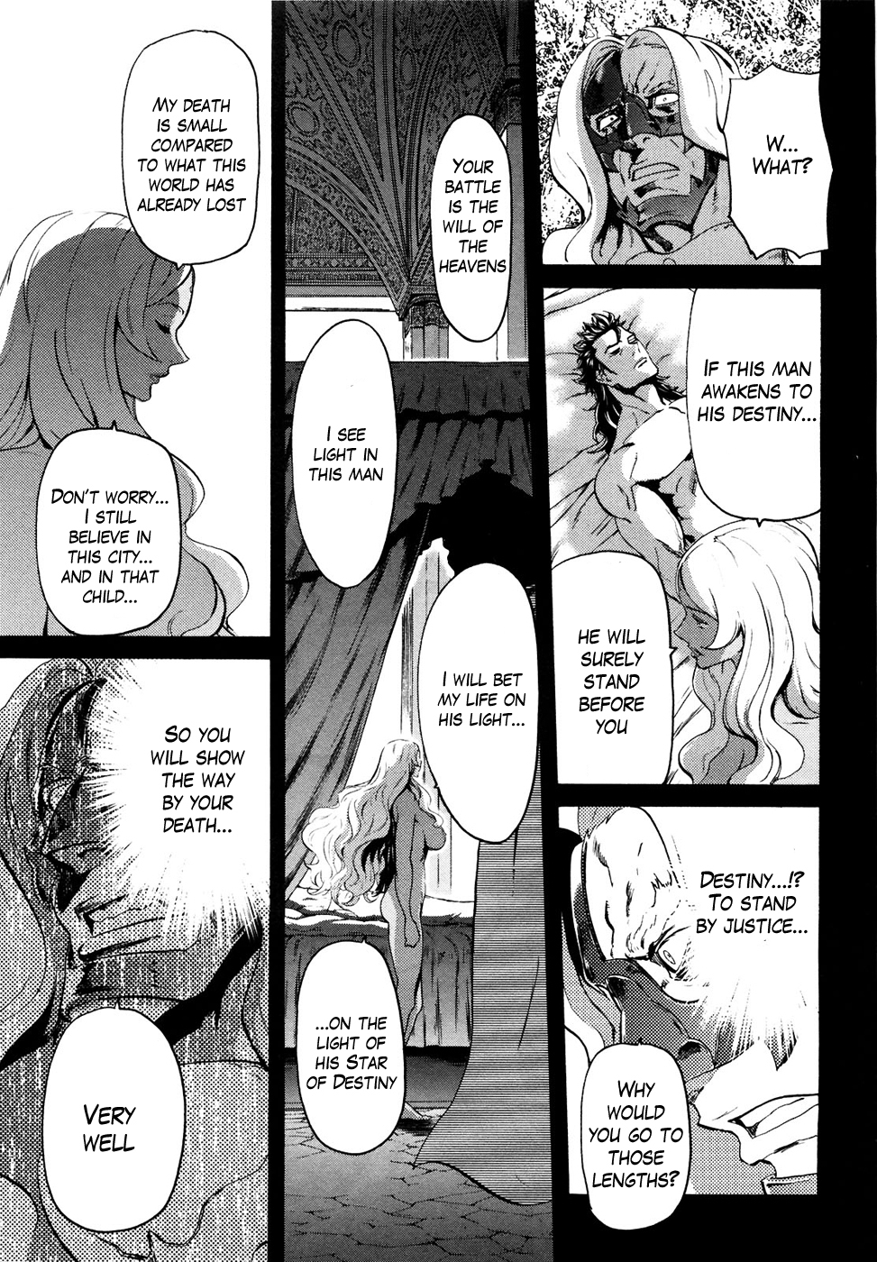 Soukoku no Garou - Hokuto no Ken Rei Gaiden Chapter 54 page 8 - Chapter 54: Again