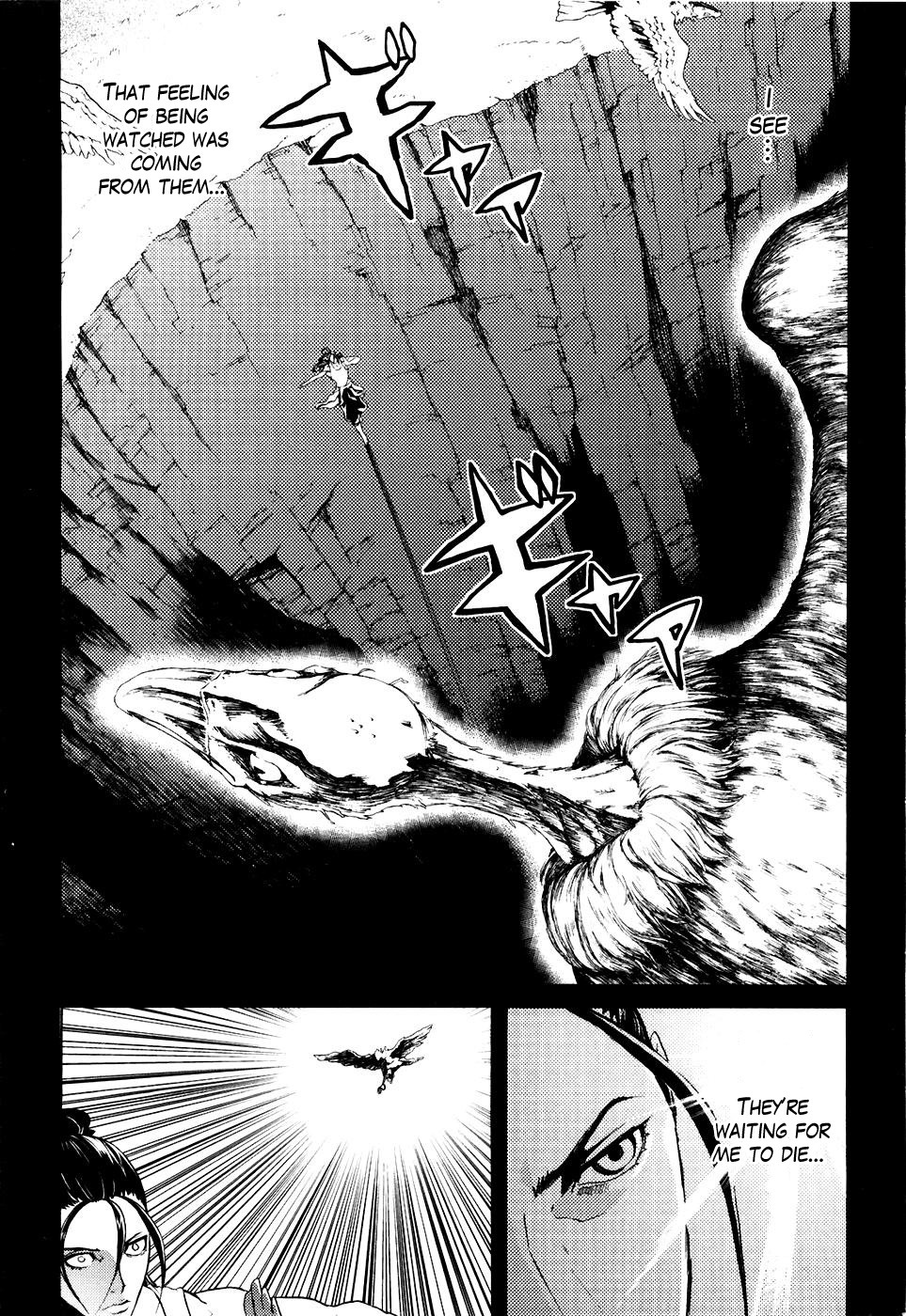 Soukoku no Garou - Hokuto no Ken Rei Gaiden Chapter 9 page 14 - Chapter 9: Into the Abyss