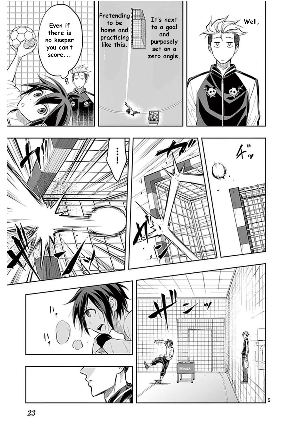 Soukyuu Boys Chapter 22 page 6 - Chapter 22: the feeling of scoring a goal