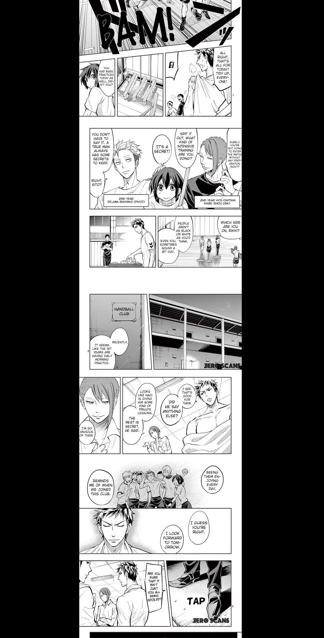 Soukyuu Boys Chapter 4 page 2 - Chapter 4: Juniors Dominating Seniors