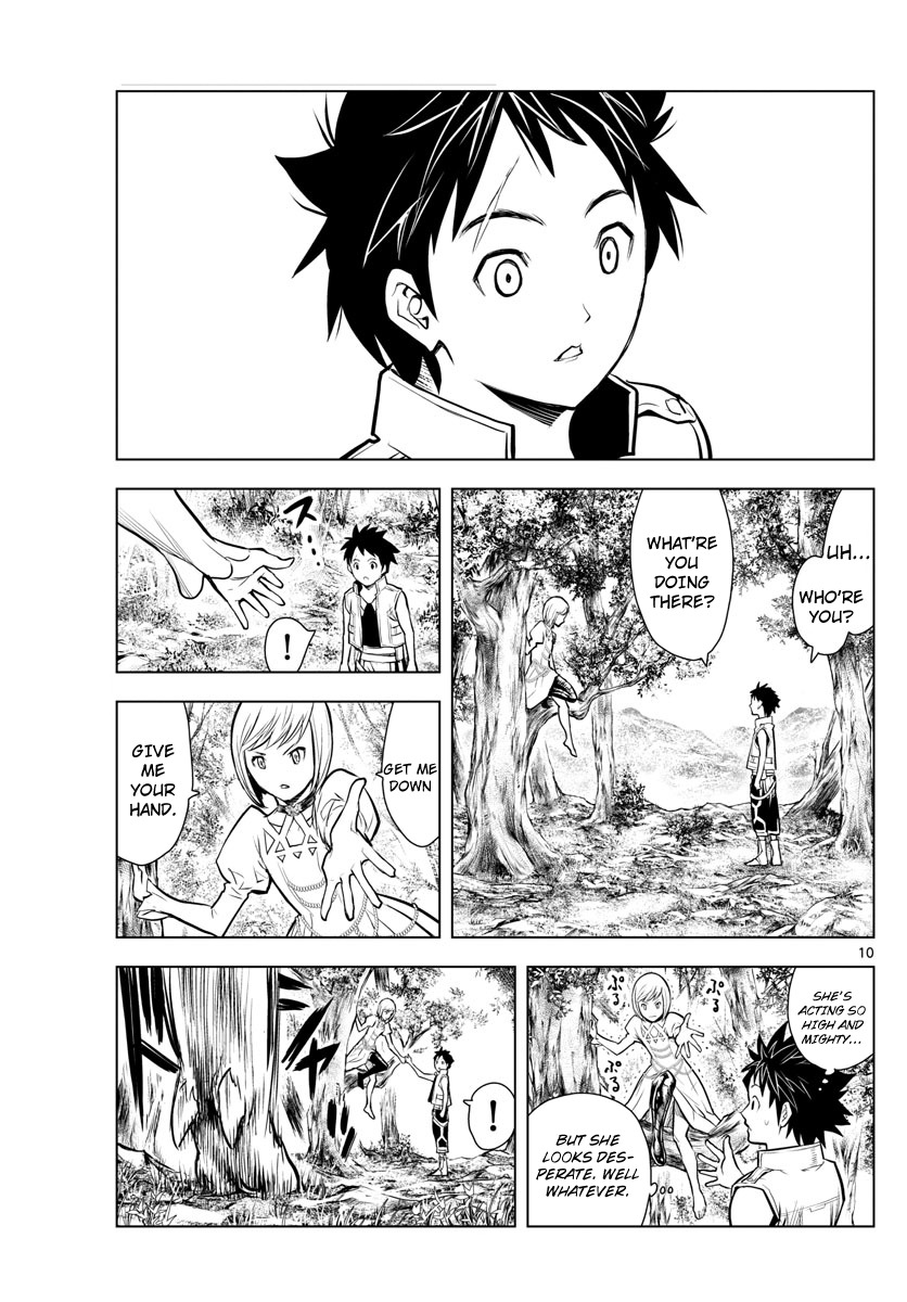 Soukyuu no Ariadne Chapter 1 page 10 - Chapter 1: The flying city of the heavens