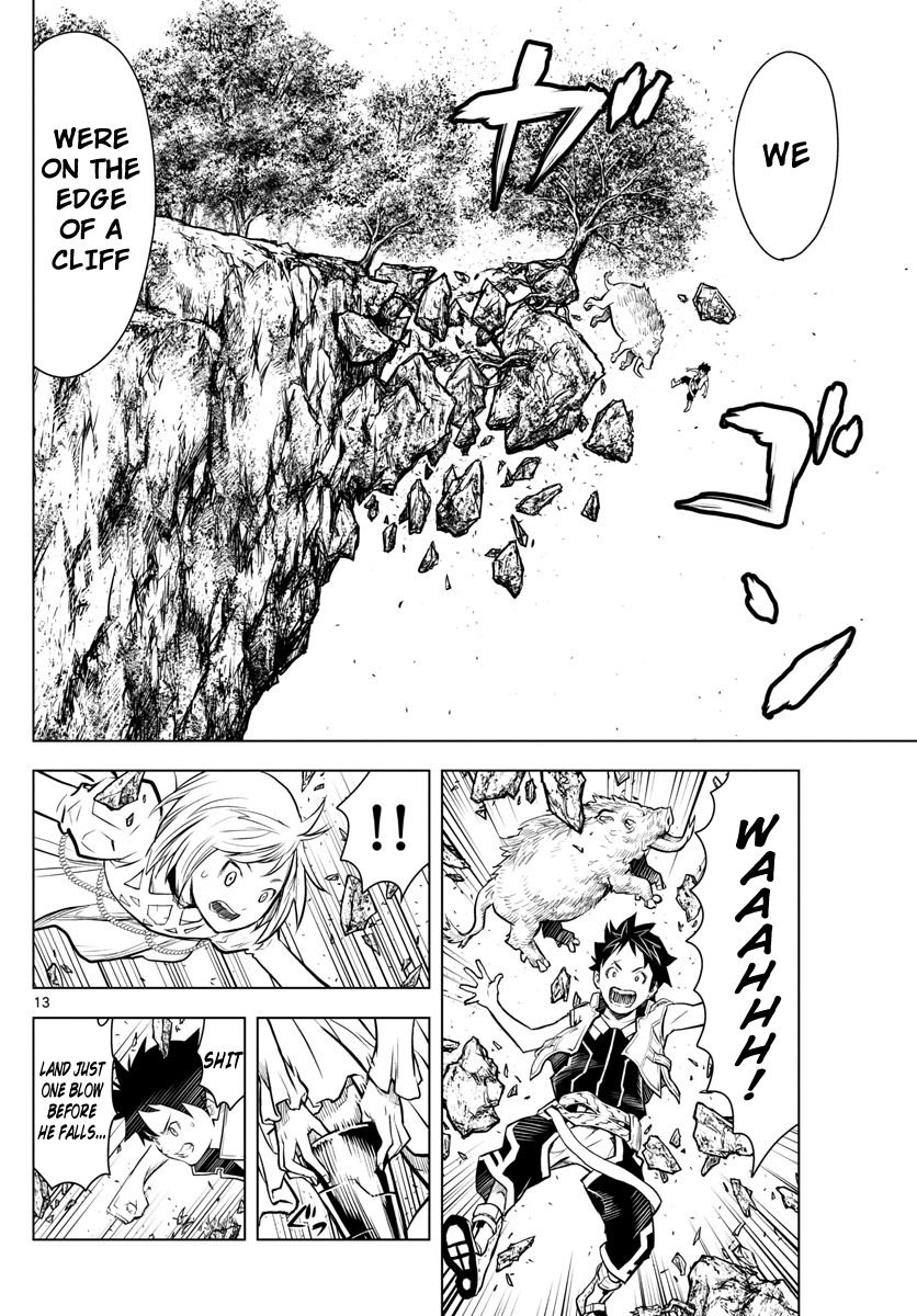 Soukyuu no Ariadne Chapter 1 page 13 - Chapter 1: The flying city of the heavens