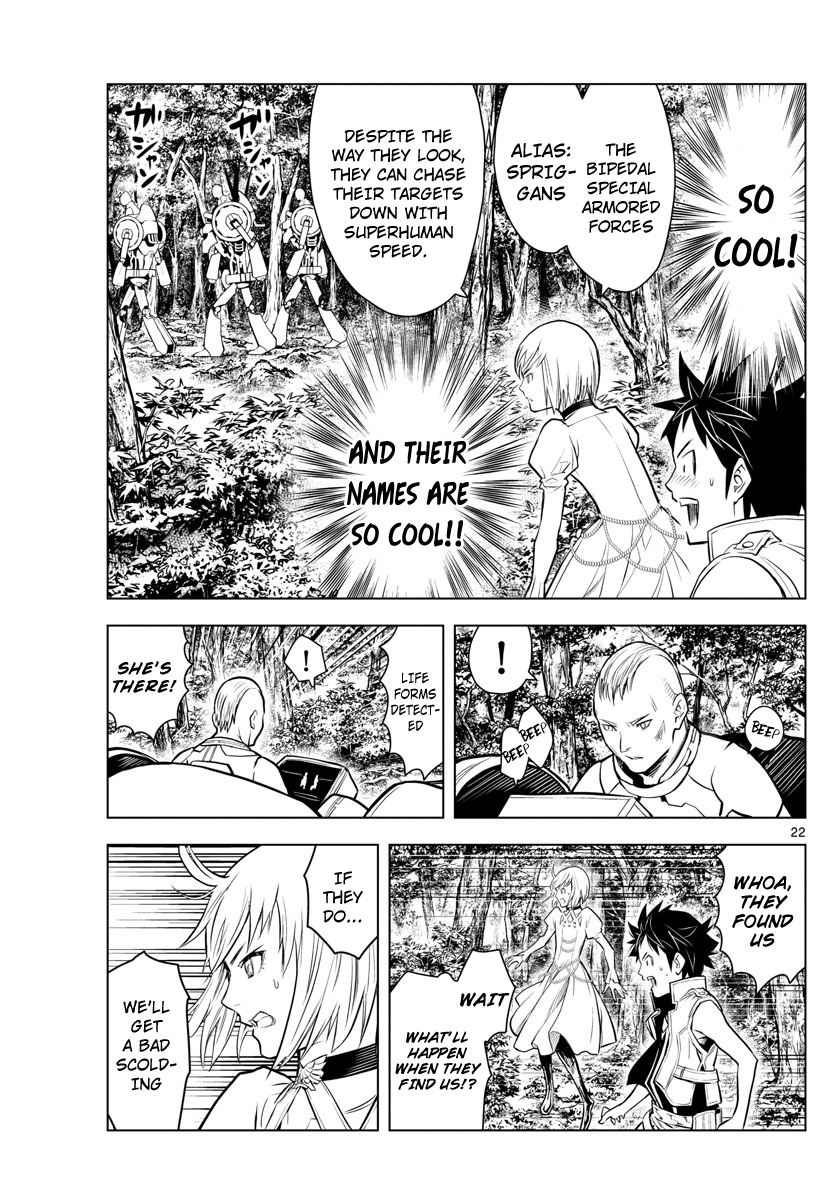 Soukyuu no Ariadne Chapter 1 page 22 - Chapter 1: The flying city of the heavens