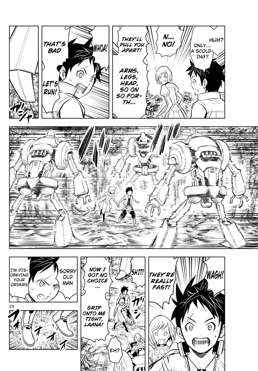 Soukyuu no Ariadne Chapter 1 page 23 - Chapter 1: The flying city of the heavens