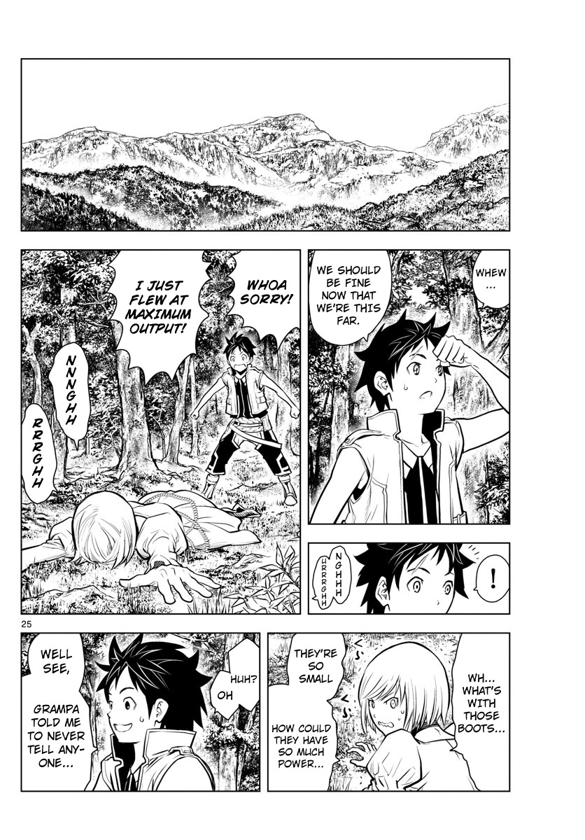 Soukyuu no Ariadne Chapter 1 page 25 - Chapter 1: The flying city of the heavens