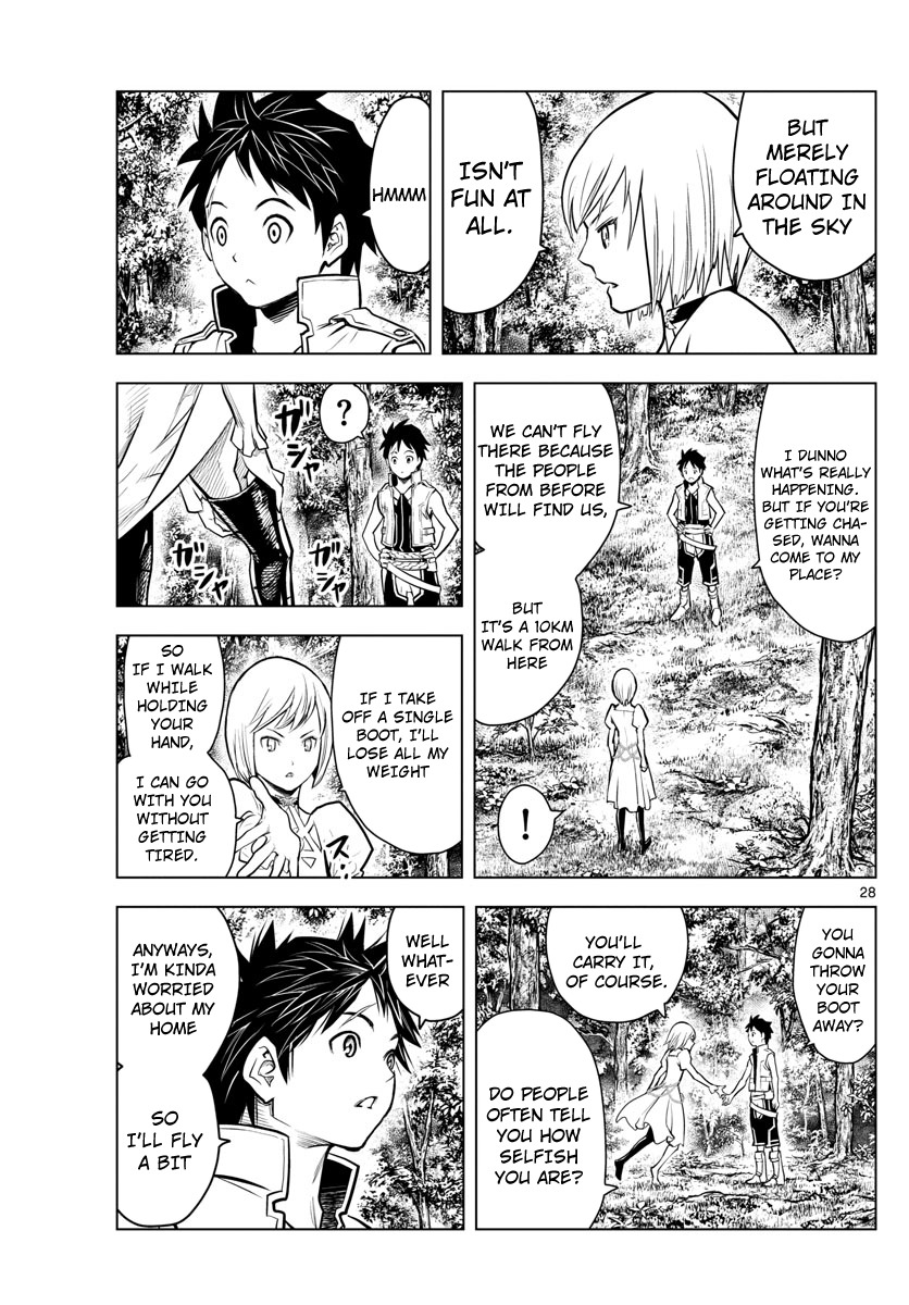 Soukyuu no Ariadne Chapter 1 page 28 - Chapter 1: The flying city of the heavens
